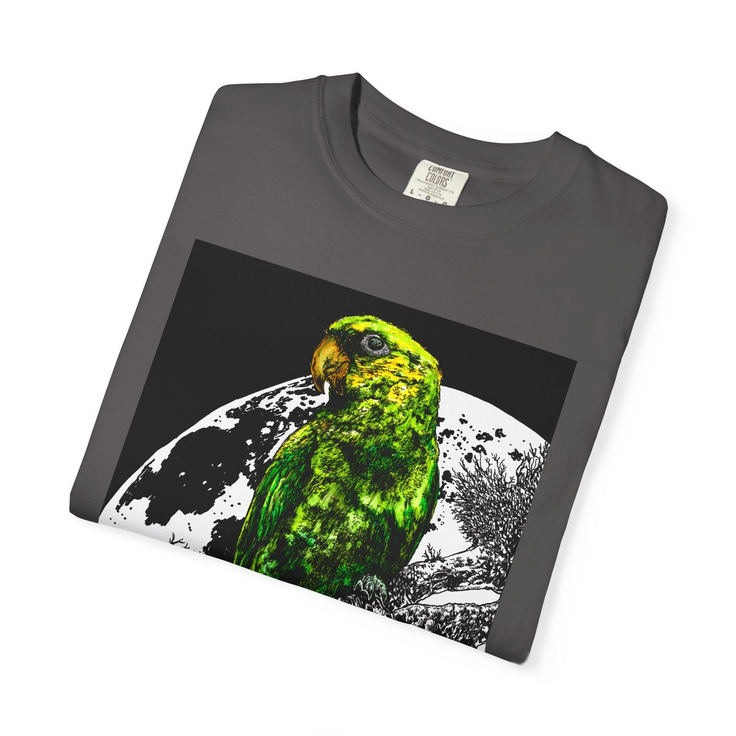 Parrot in the Moonlight Unisex T-shirt