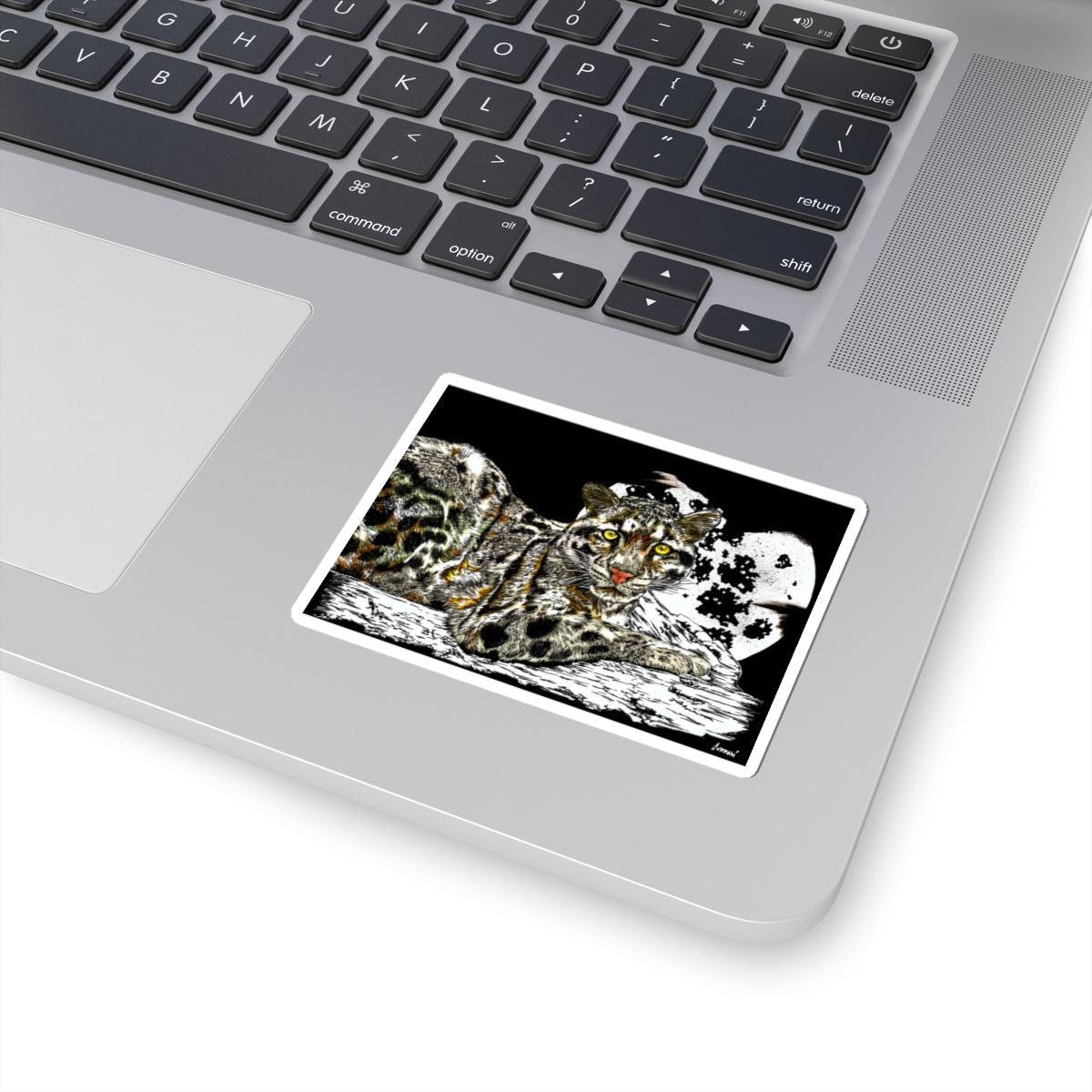 Majestic Leopard Kiss-Cut Stickers | Wildlife Lovers Decor