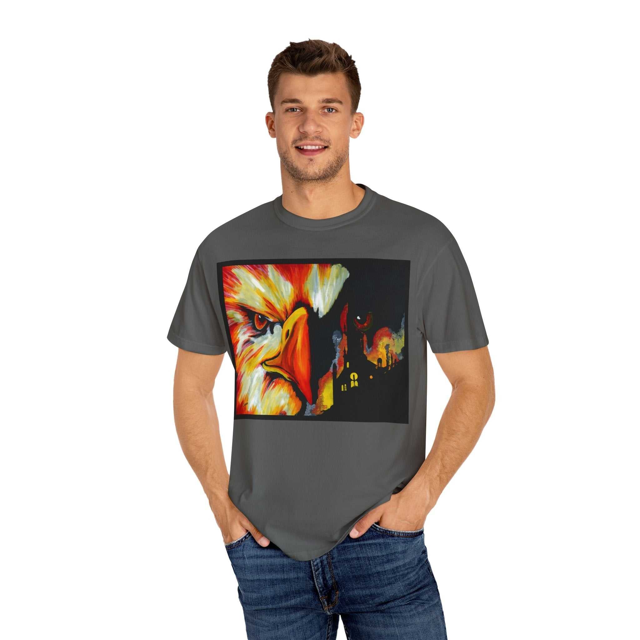Mythical Phoenix Unisex T-Shirt - Eye-Catching Graphic Tee