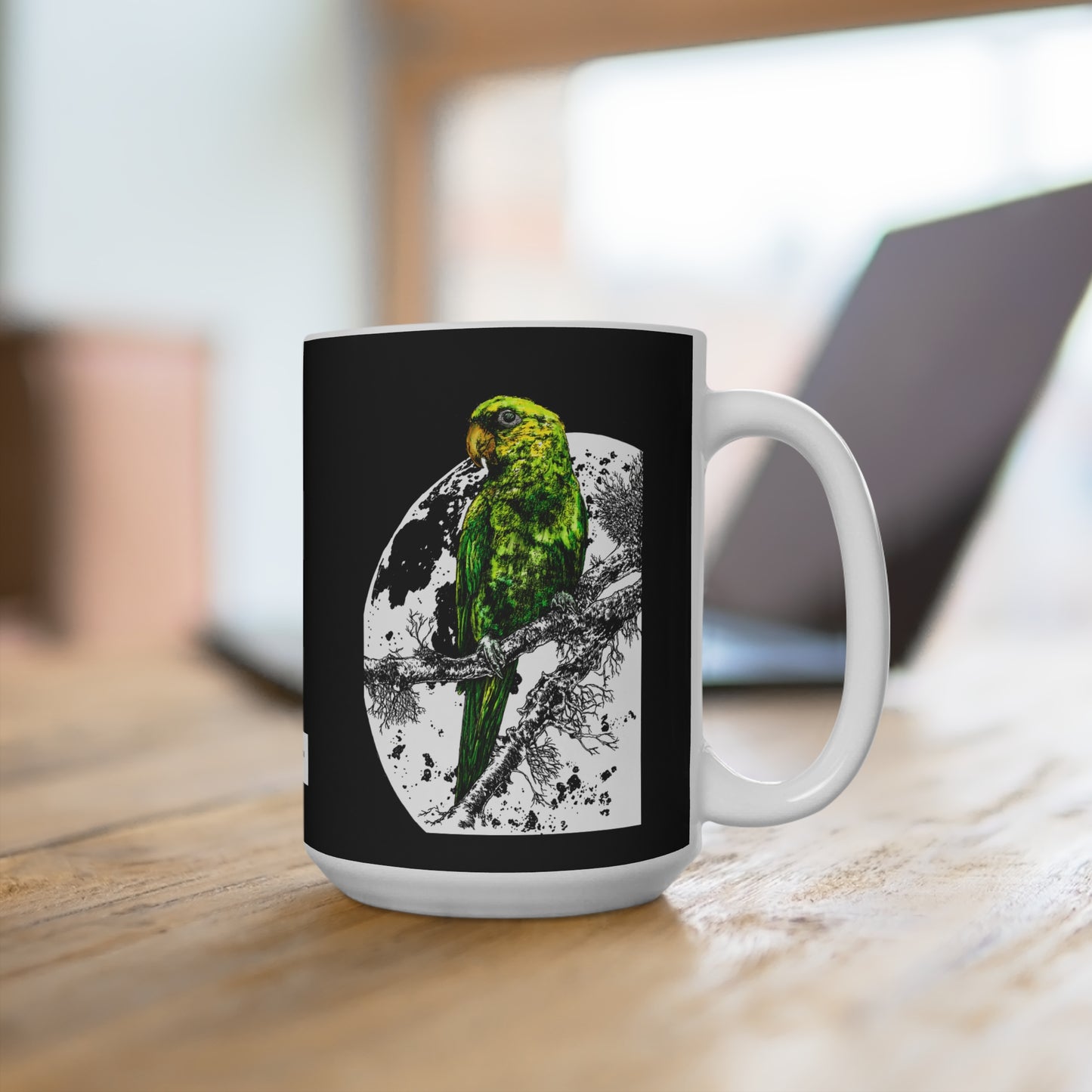 Parrot Mug - 15oz | Unique Design for Coffee Lovers