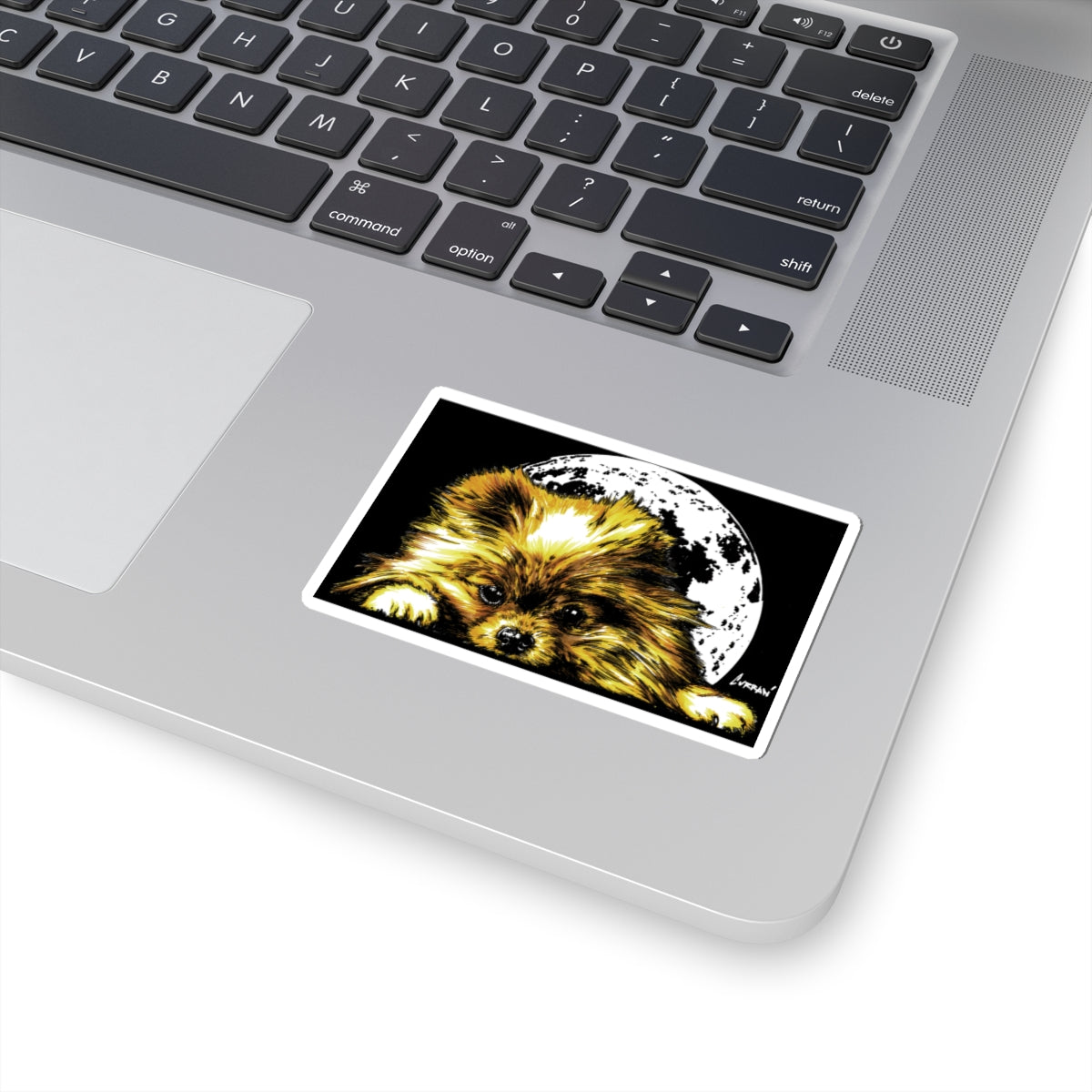 Pomeranian Kiss-Cut Stickers
