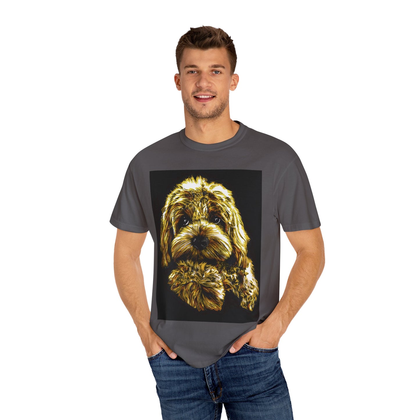 Puppy Unisex Garment-Dyed T-shirt