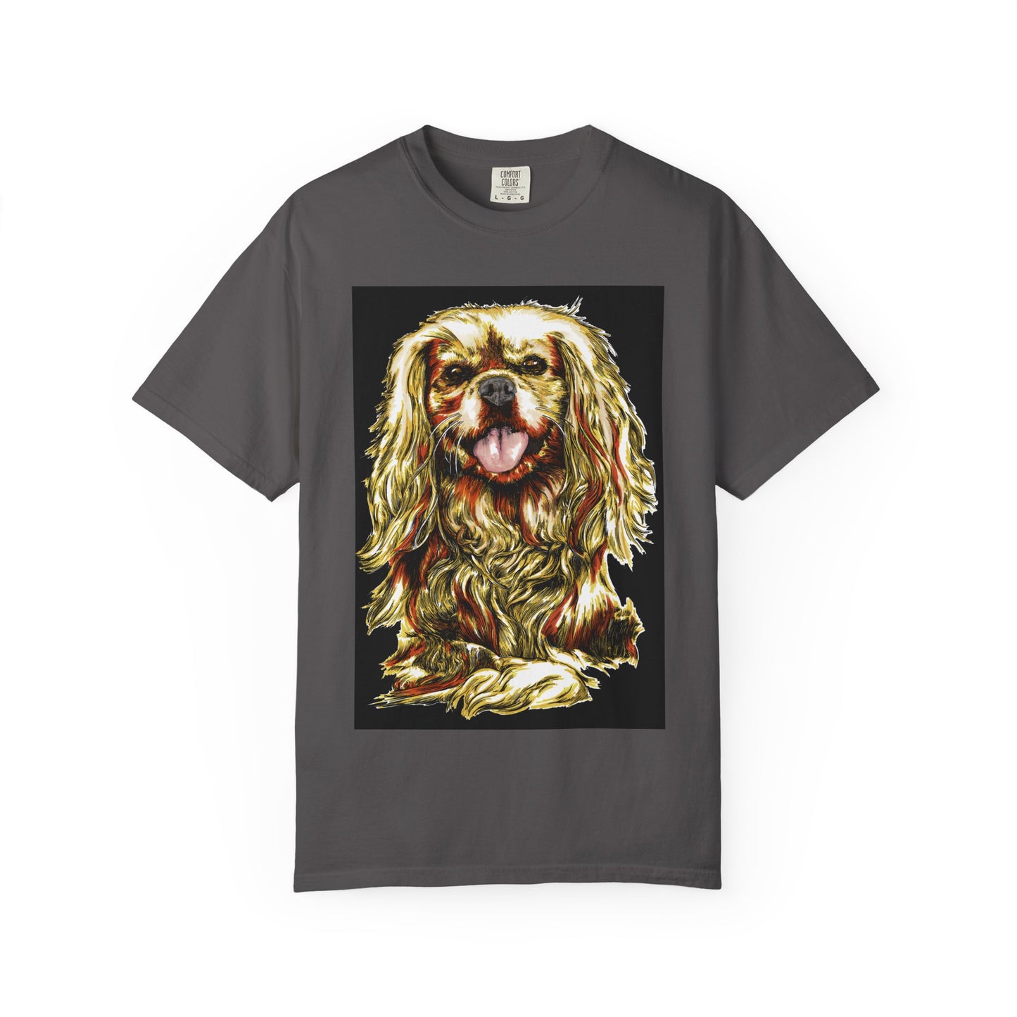 Cocker Spaniel Unisex Tee featuring Hand Drawn Art