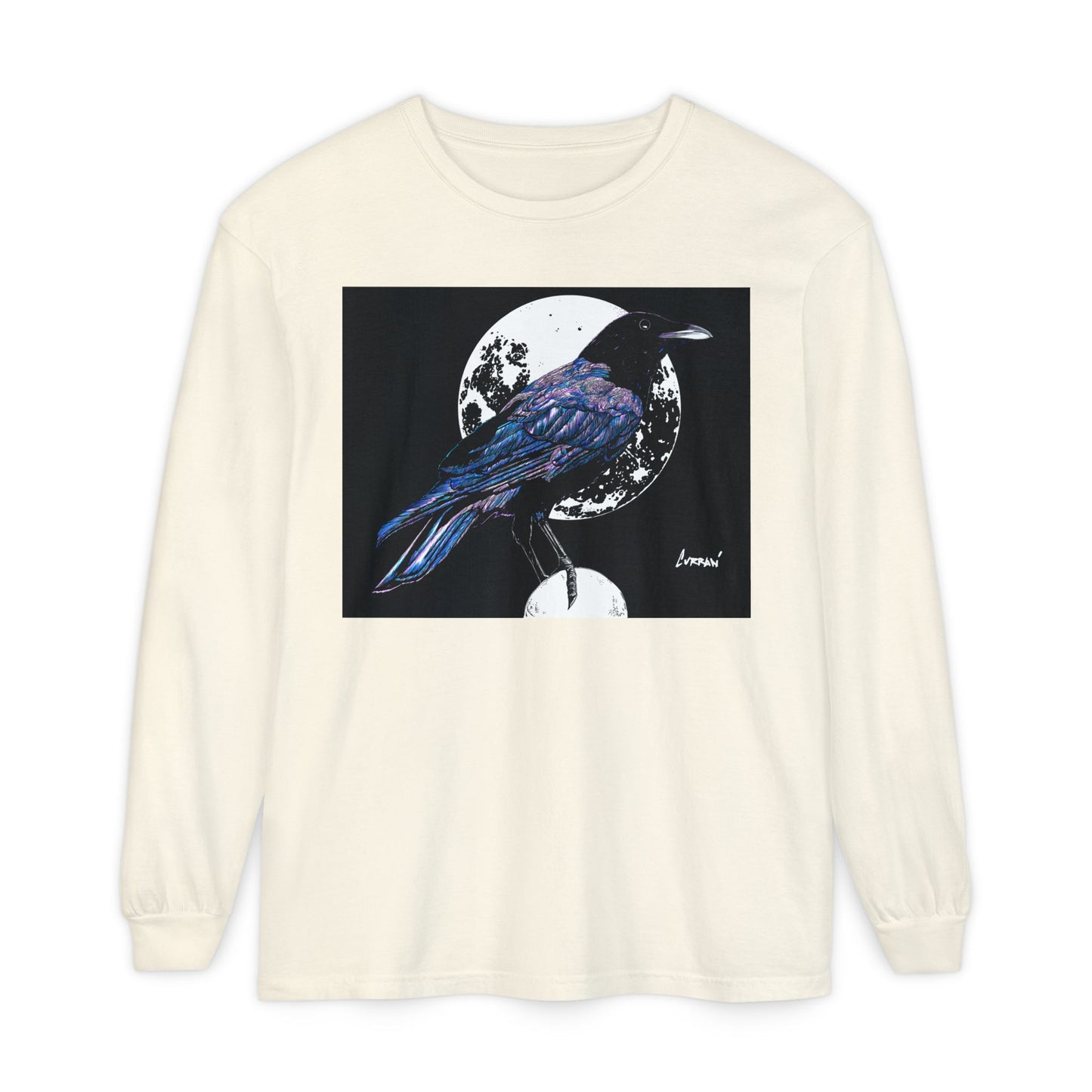 Mystical Crow Long Sleeve T Shirt Unisex