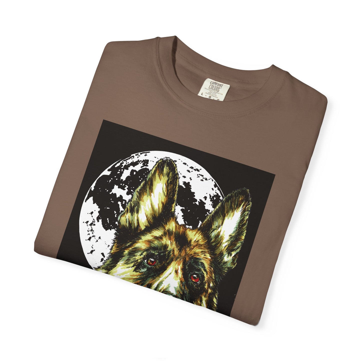 German Shepherd Hand Painted Unisex T-shirt
