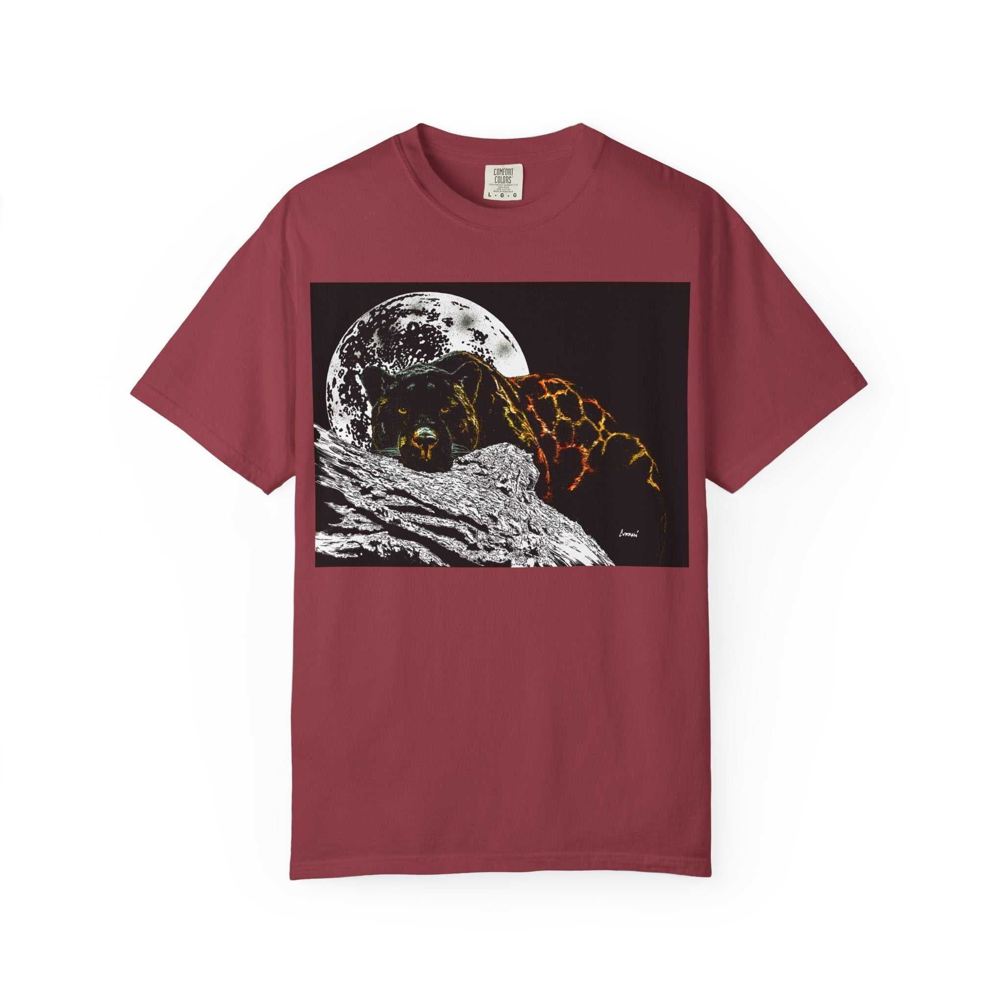 Panther Unisex T-Shirt - Garment-Dyed Animal Tee