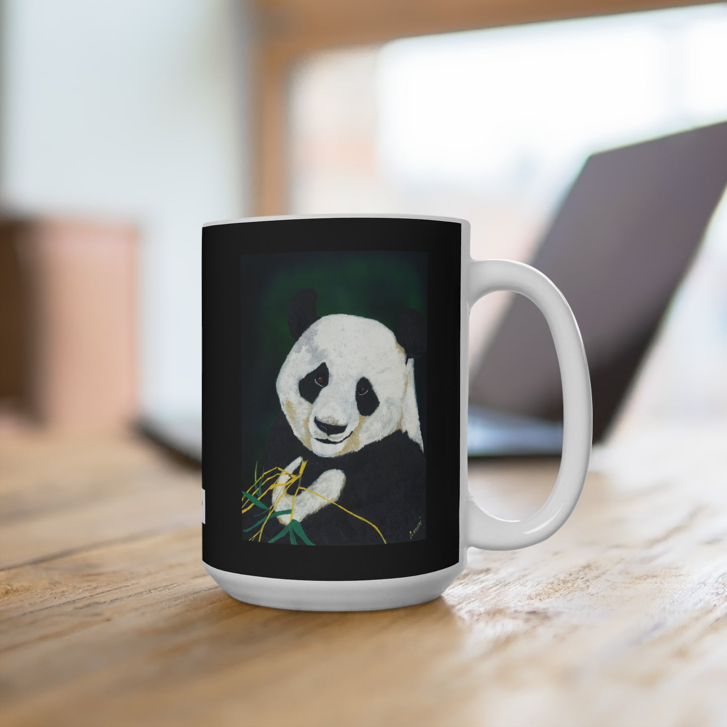 15oz Panda Art Coffee Mug