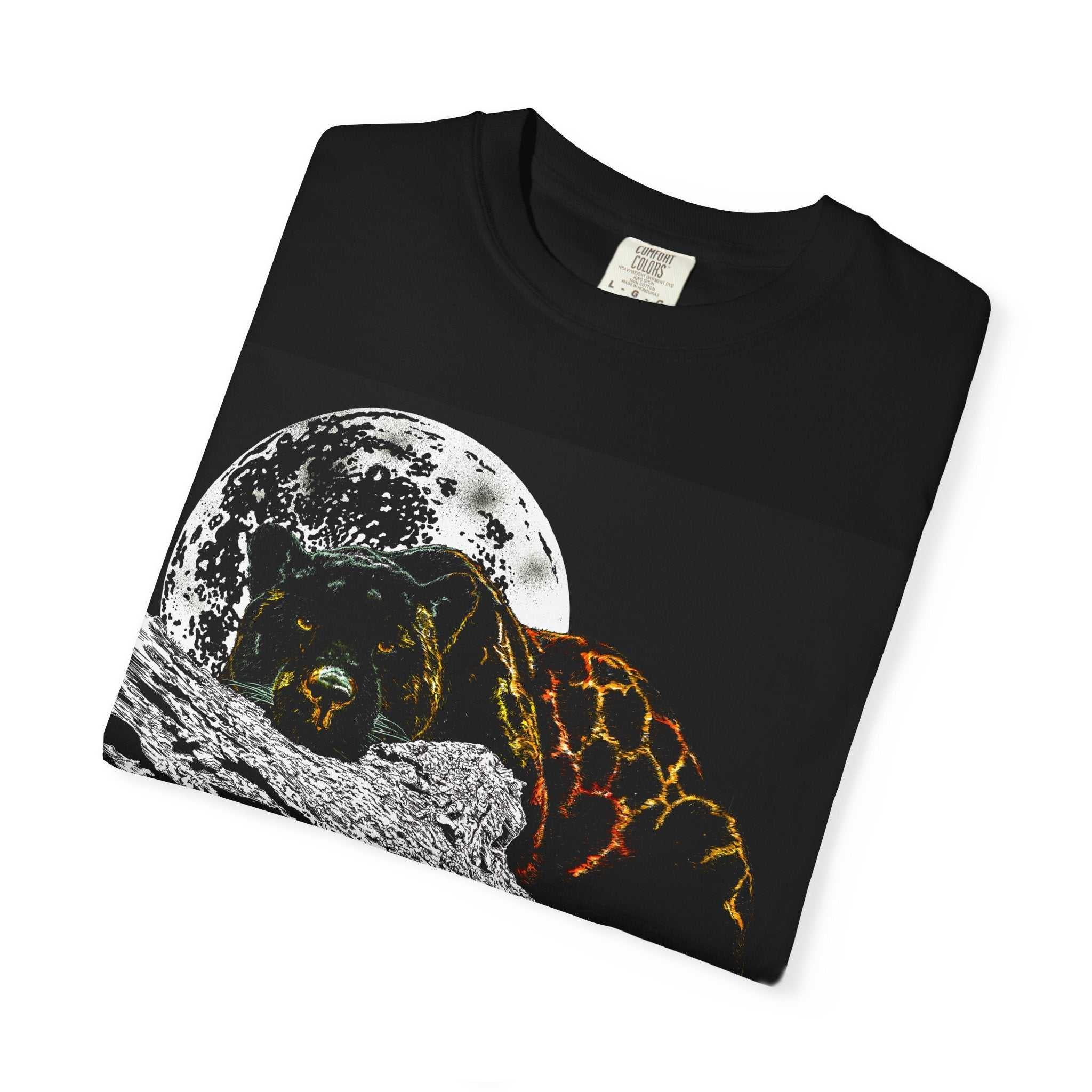 Panther Unisex T-Shirt - Garment-Dyed Animal Tee