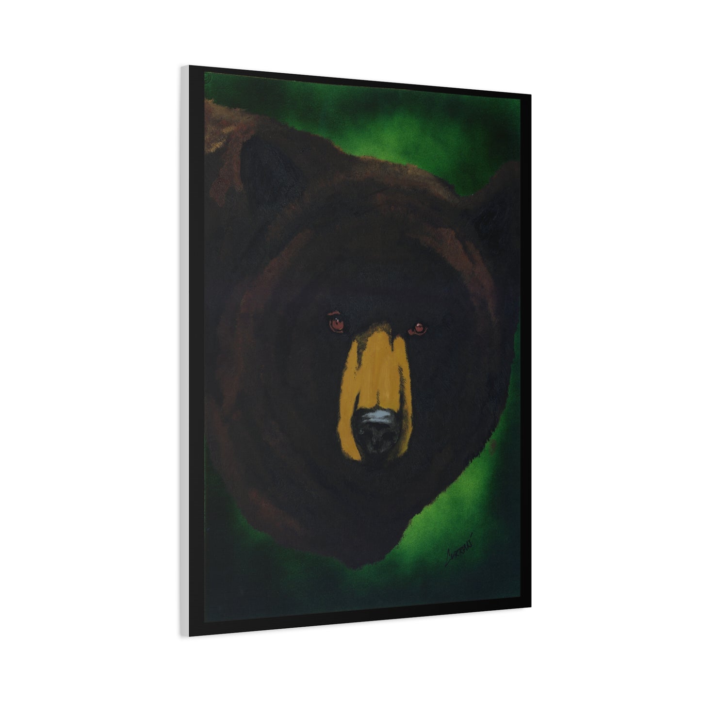 Brown Bear Wall Art, Brown Bear Art Print