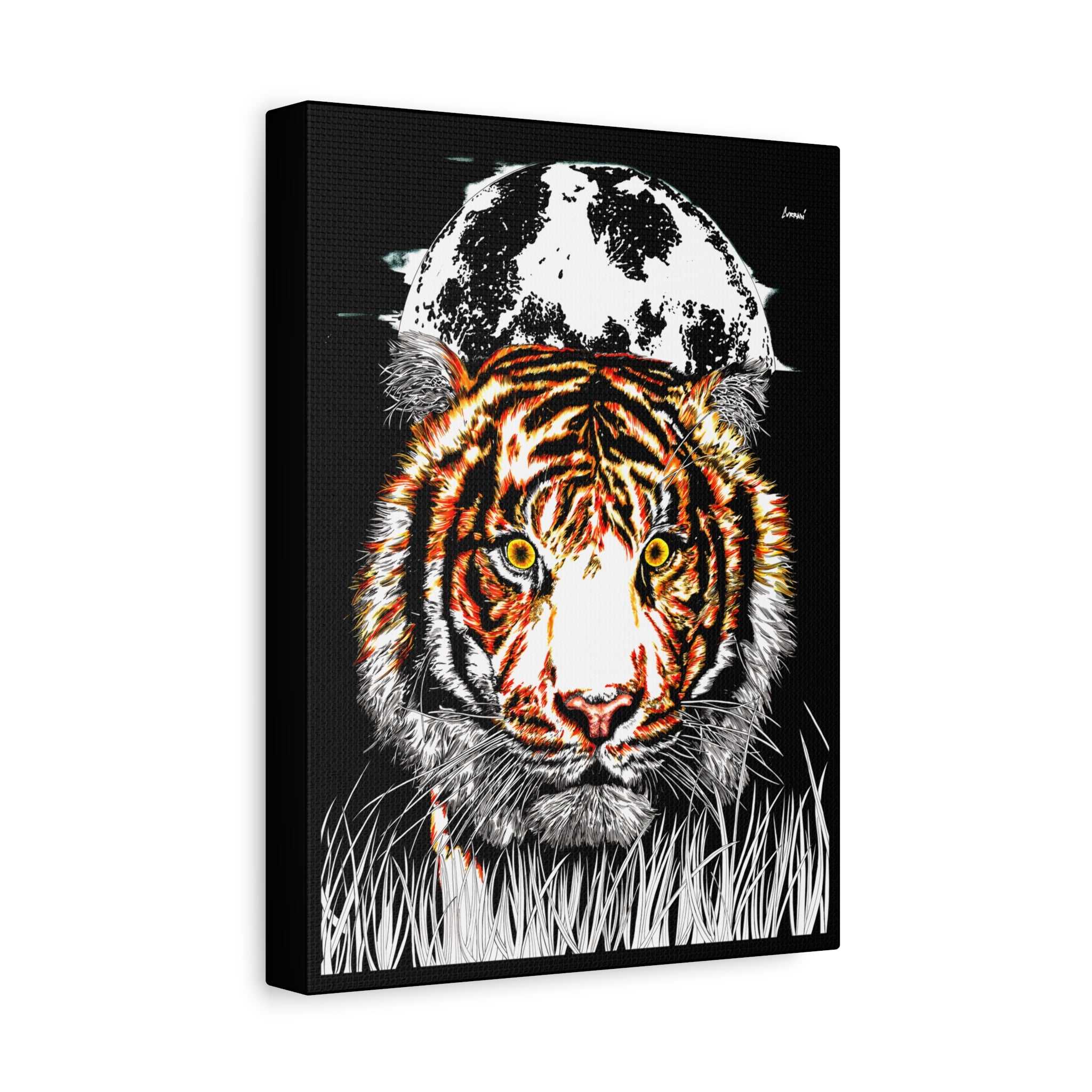 Add a touch of fierce beauty to your space with our Tiger Wall Art Print of the Original, hand drawn wall art. Elevate your decor today!