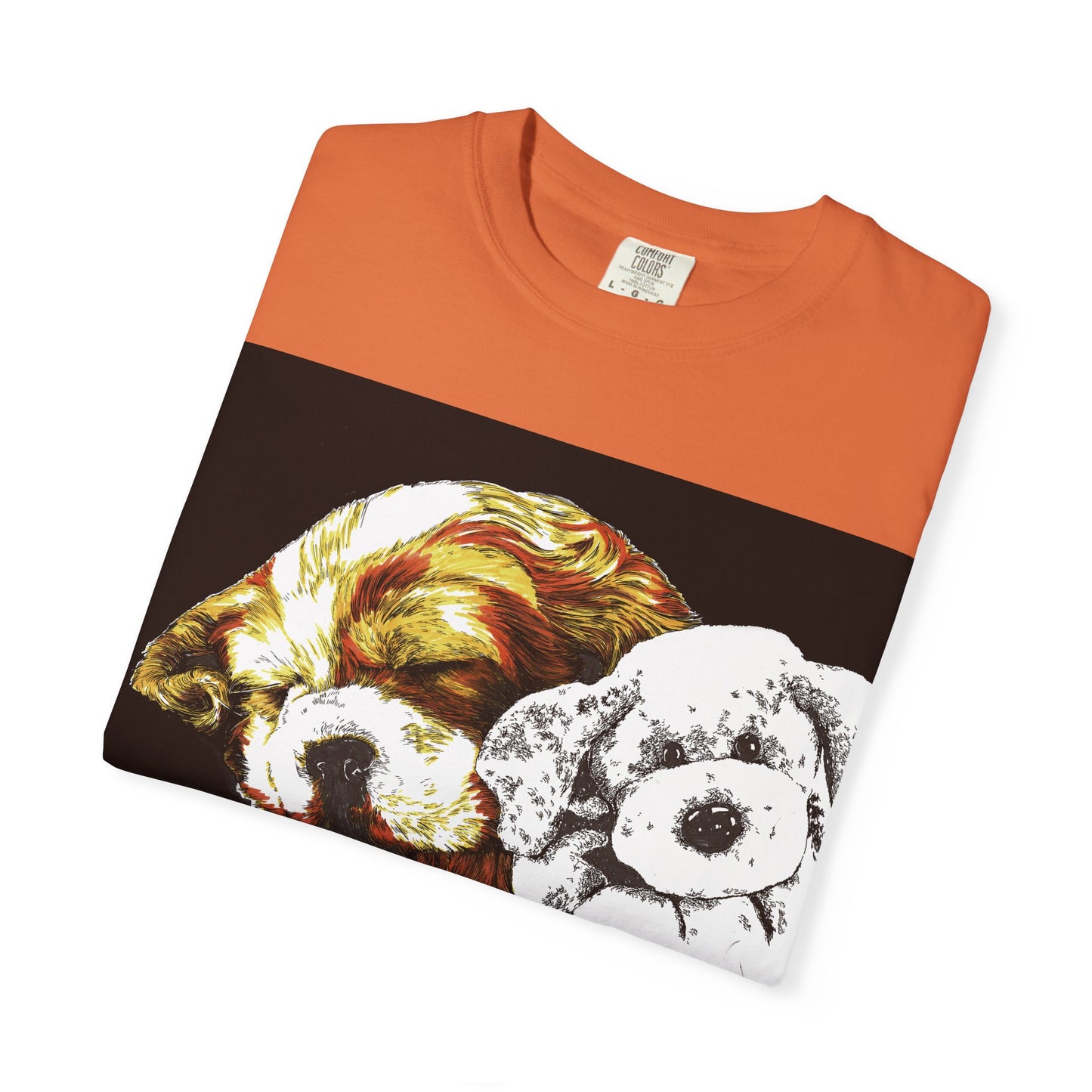 Cocker Spaniel T-shirt - Hand Drawn Art Design