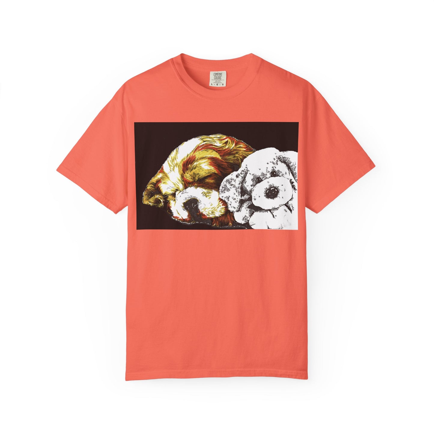 Cocker Spaniel T-shirt - Hand Drawn Art Design
