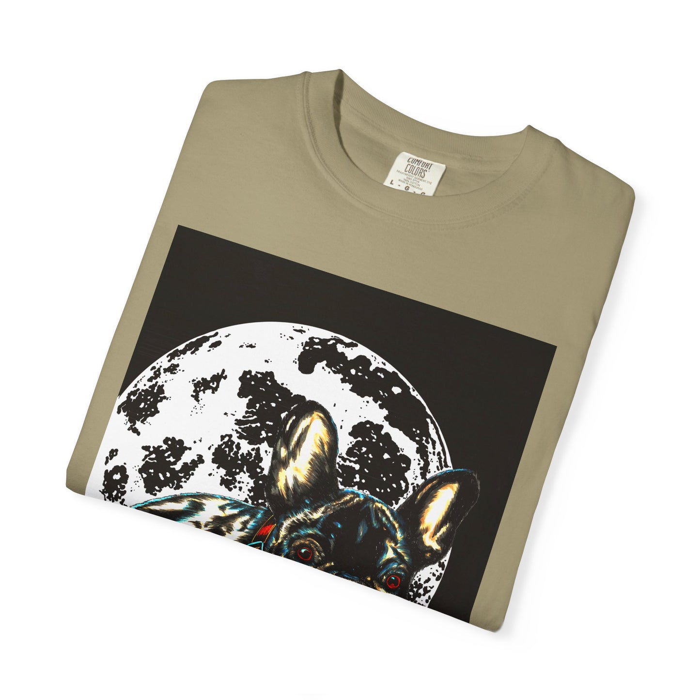 Moonlit French Bulldog Unisex T-Shirt - Pet Lovers Gift