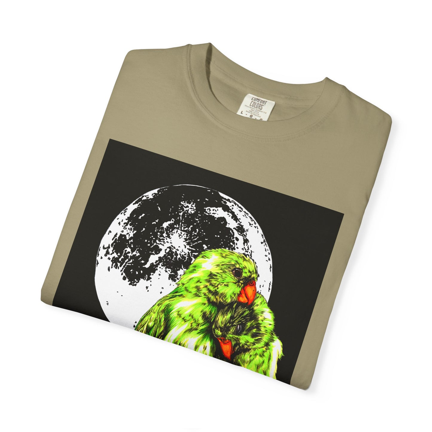 Parrots in the Moonlight Unisex T-shirt