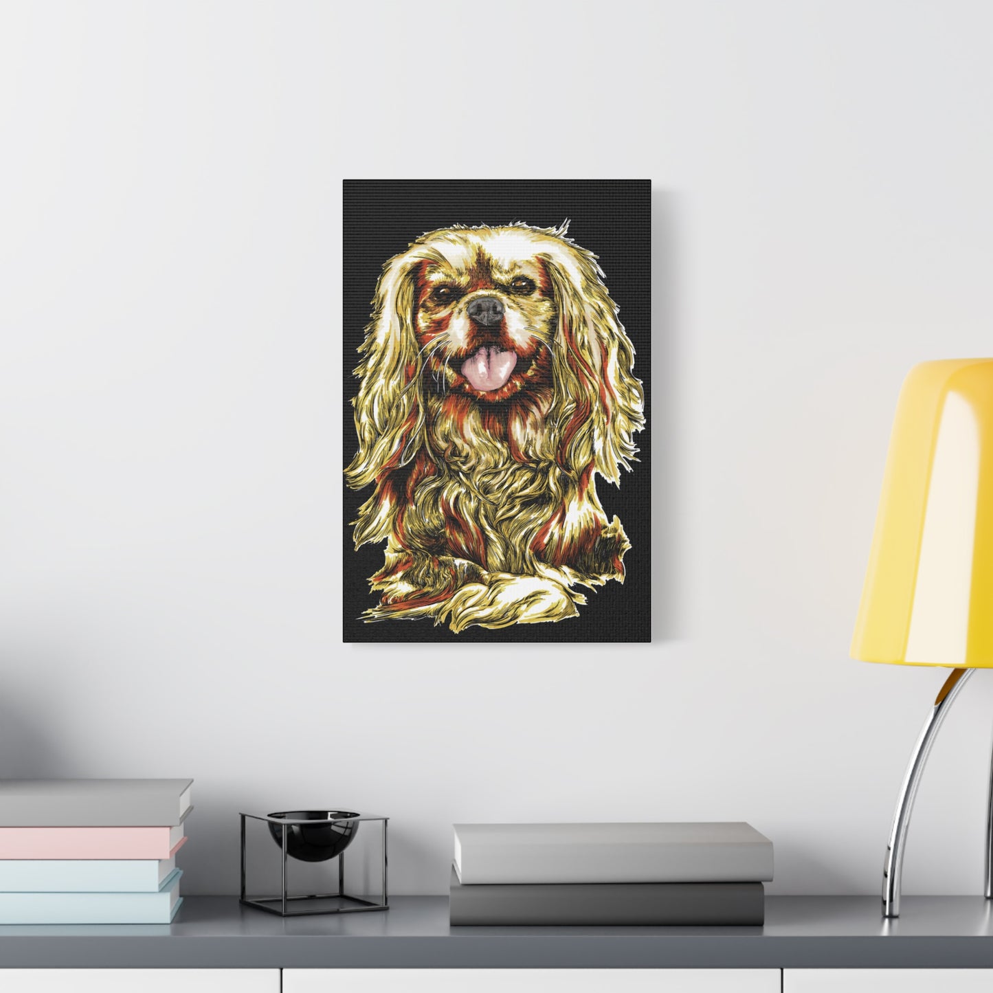 Cocker Spaniel Print, Hand-Drawn Dog Art