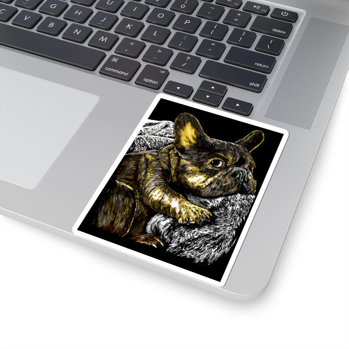 Cozy French Bulldog Kiss-Cut Stickers – Pet Lovers