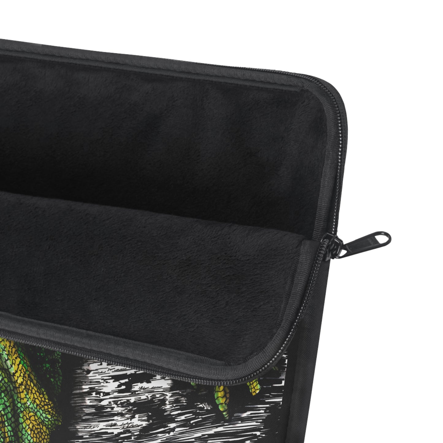 Vibrant Iguana Laptop Sleeve - Colorful Nature Design