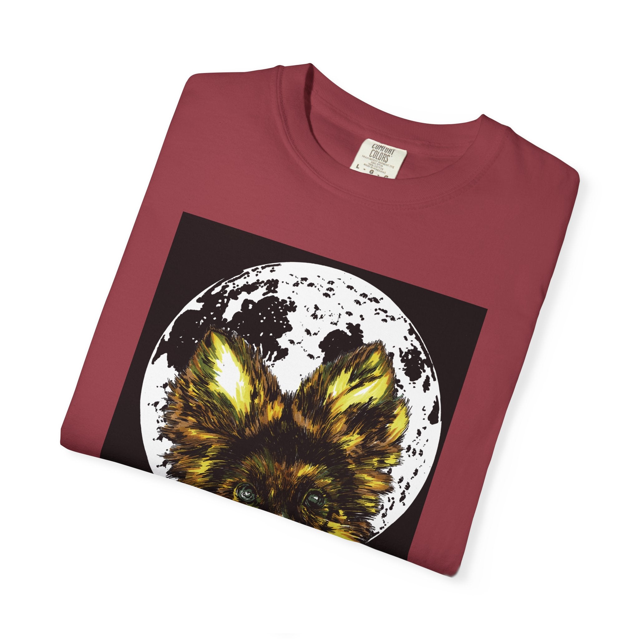 German Sheppard Puppy Unisex T-shirt - Hand Drawn Art