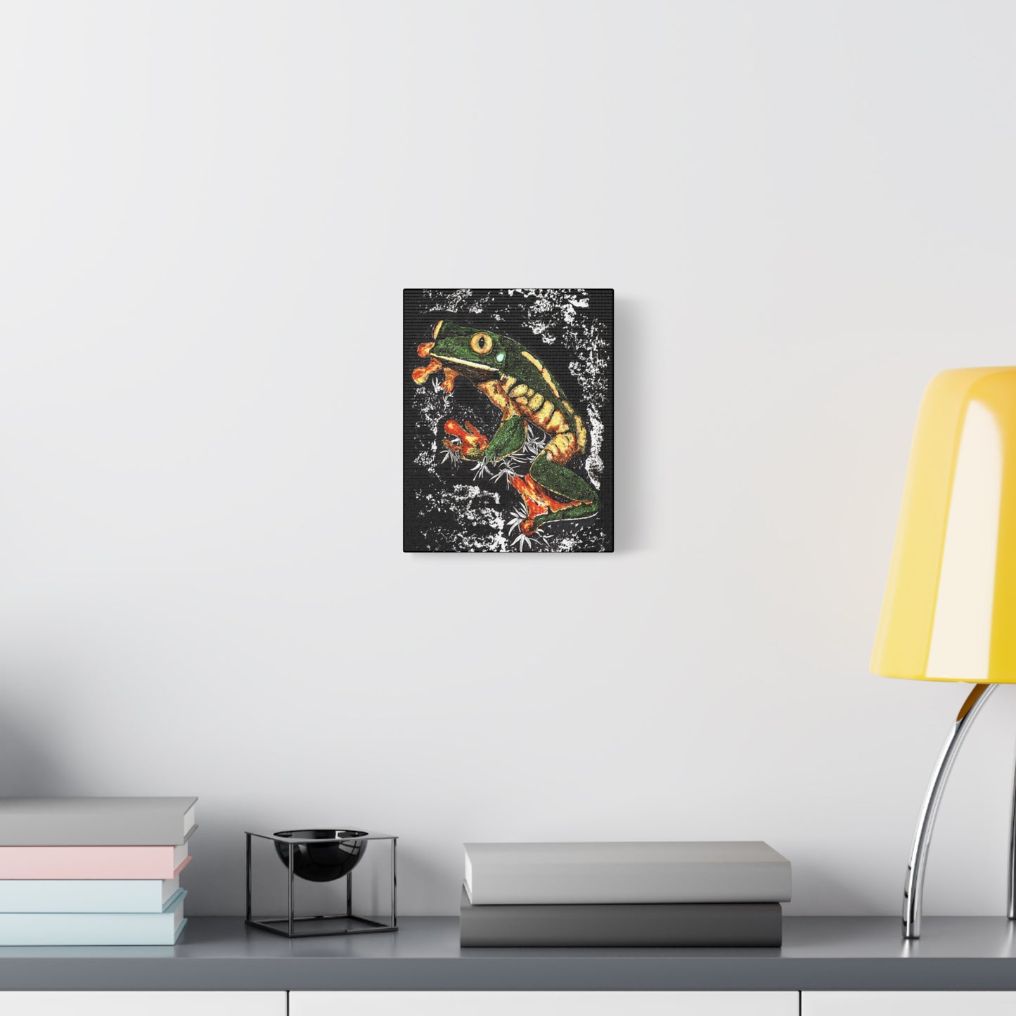 Frog Wall Art Print of the Original, hand drawn wall art