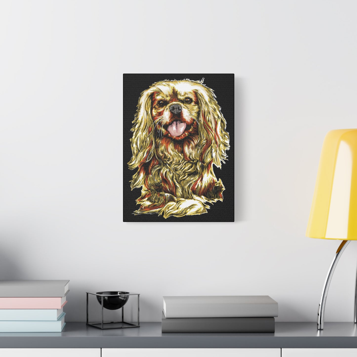 Cocker Spaniel Print, Hand-Drawn Dog Art