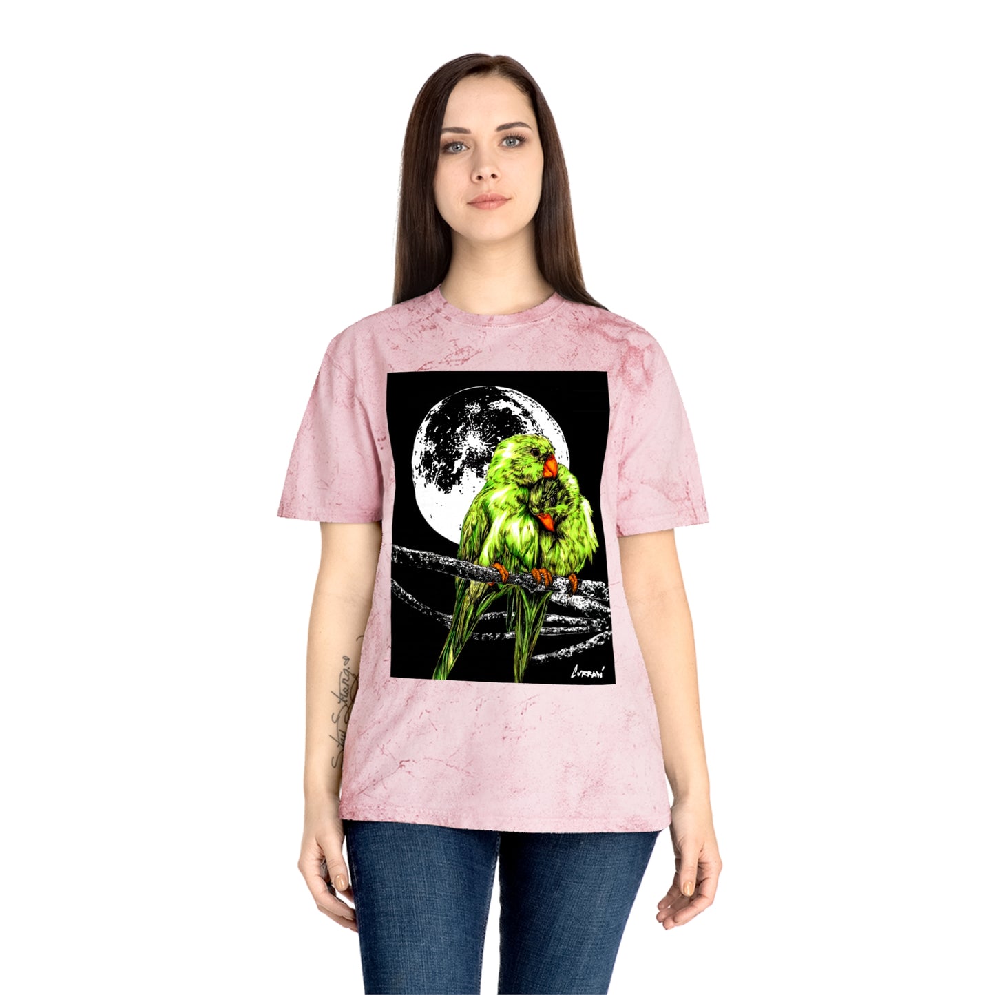 Beautiful Parrot Art Unisex Tee - Nature Lovers Gift