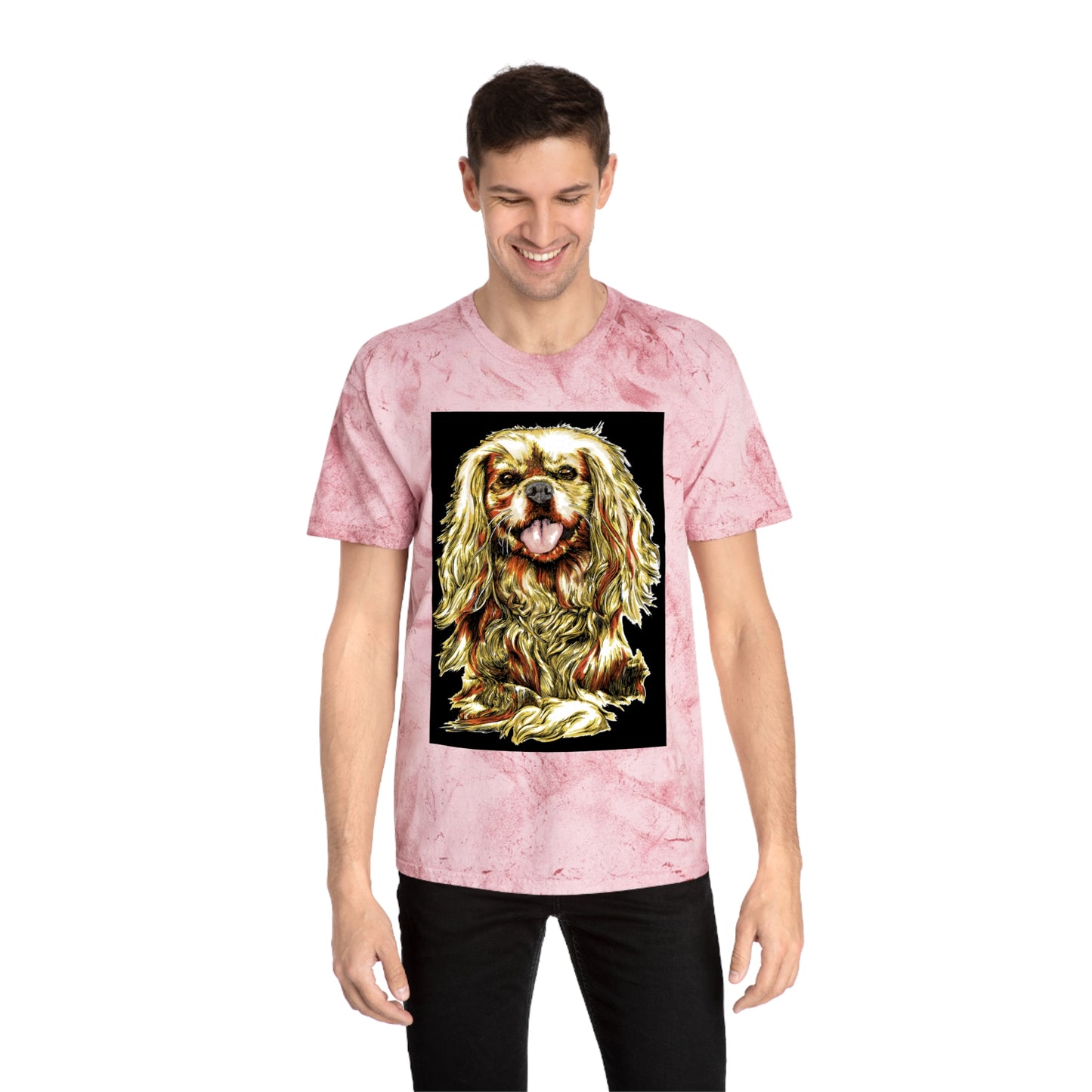Colorful Dog Art Unisex T Shirt Perfect Gift for Pet Lovers
