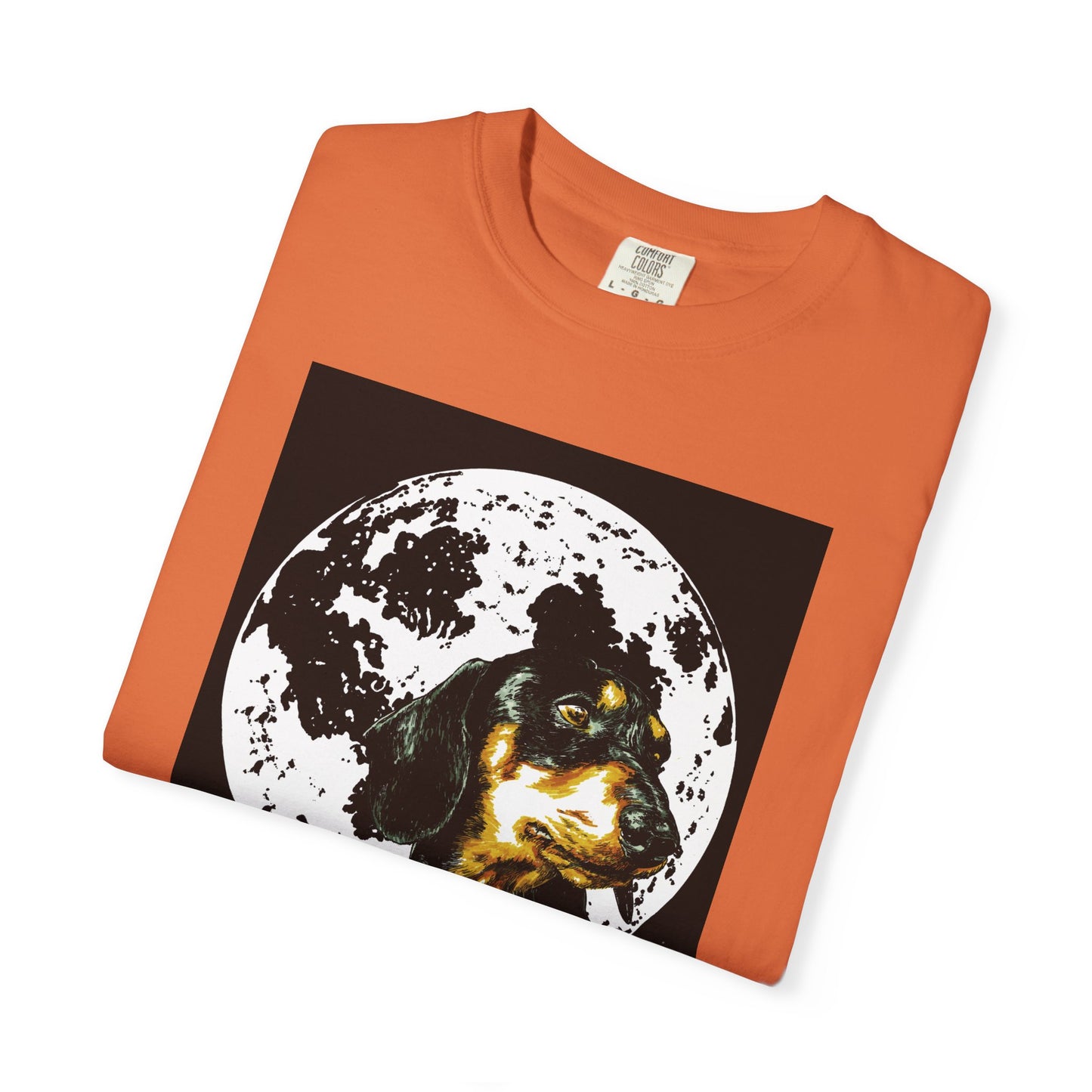 Dachshund Puppies Full Moon Dog Lovers T-Shirt