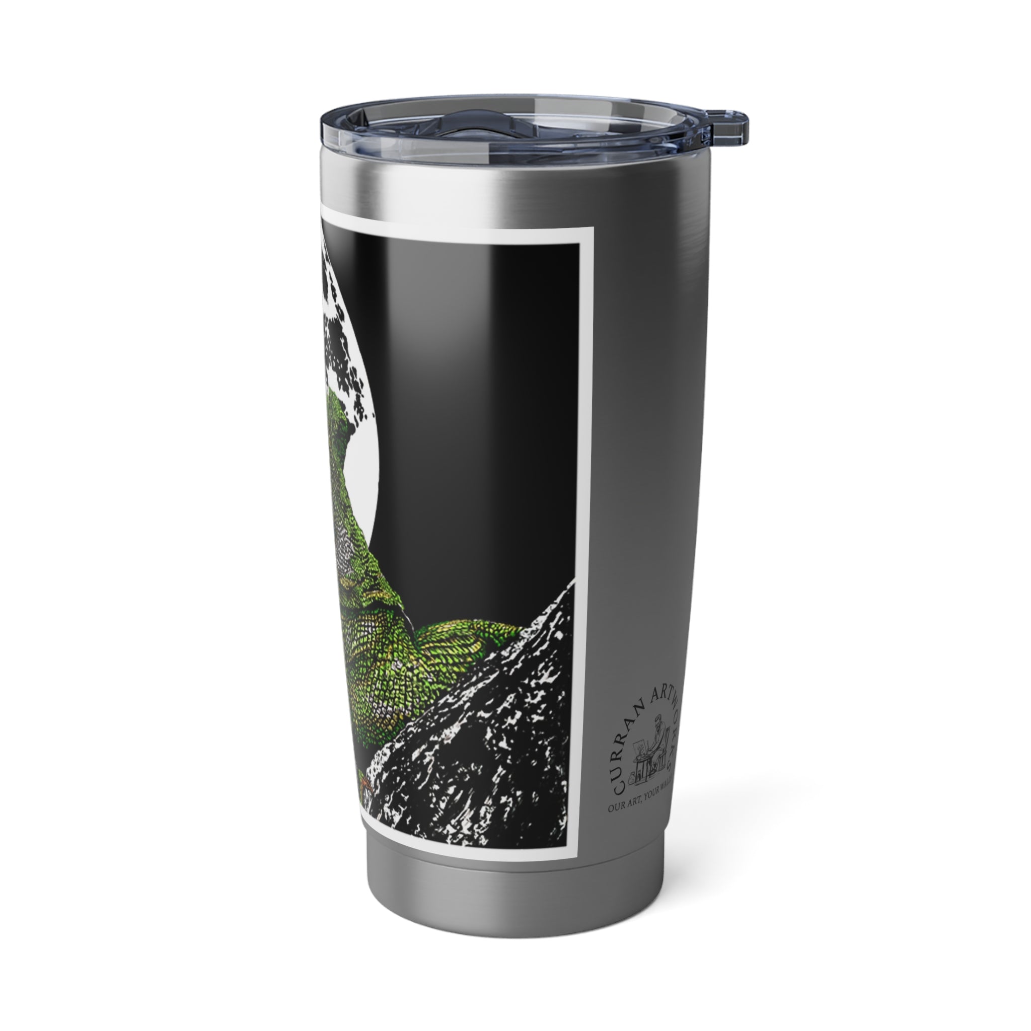 Lizard Travel Mug, Original Wall Art Design, 20oz Tumbler