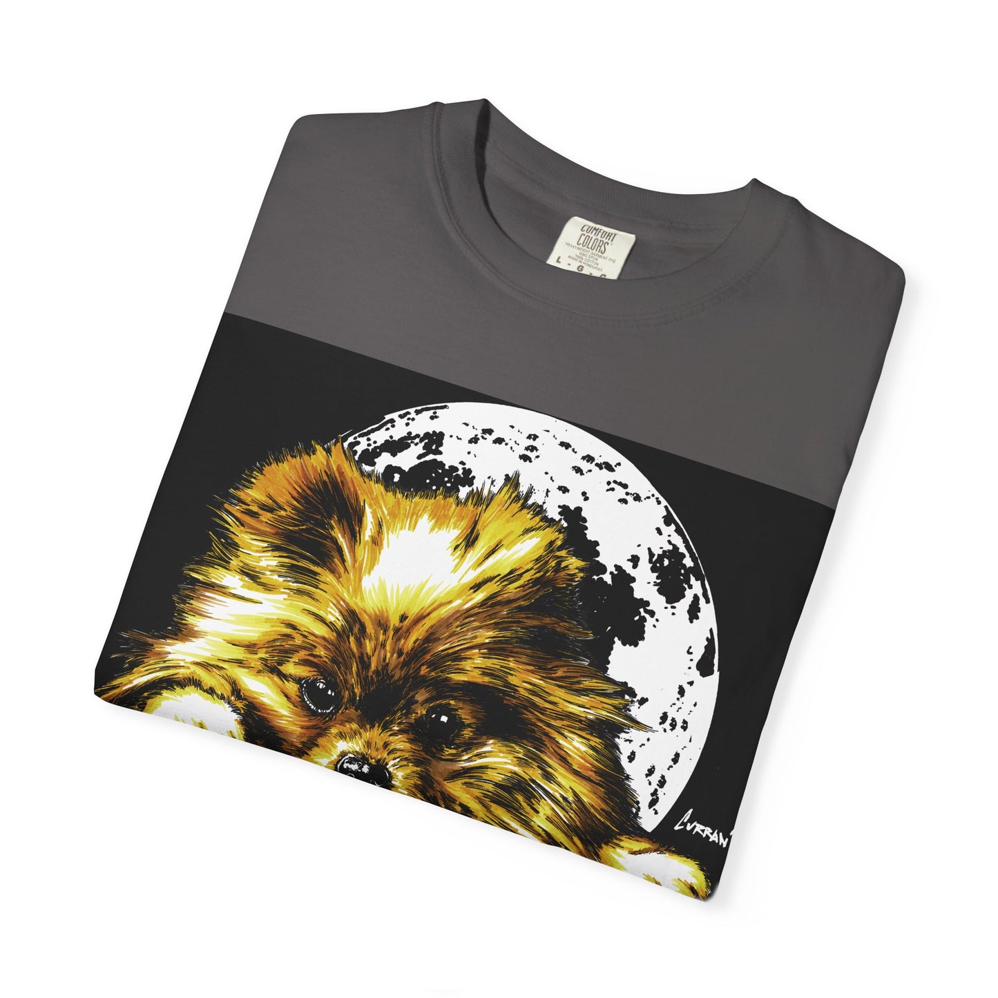 Pomeranian Unisex T-shirt - Hand Painted Art Design