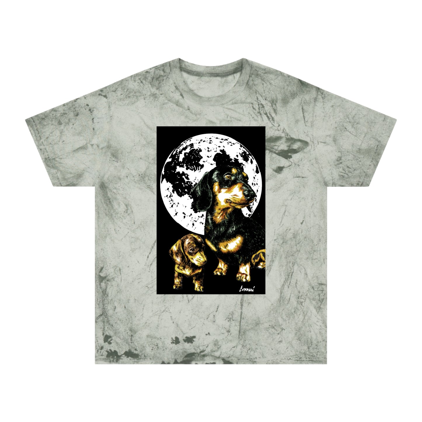 Puppy Color Blast Graphic T-Shirt - Unisex Pet Lover Tee