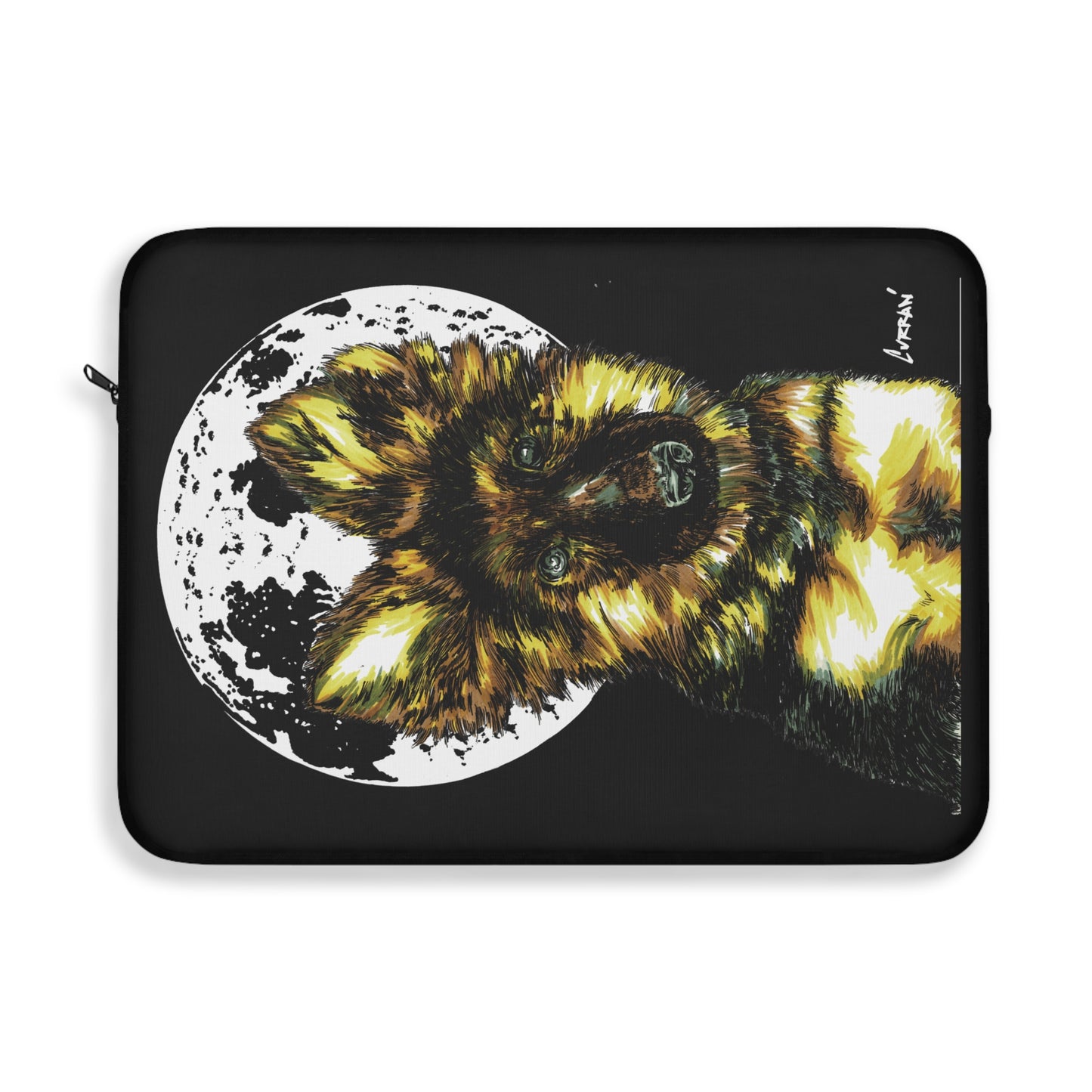 German Sheppard Puppy Laptop Sleeve, Stylish Protective Case