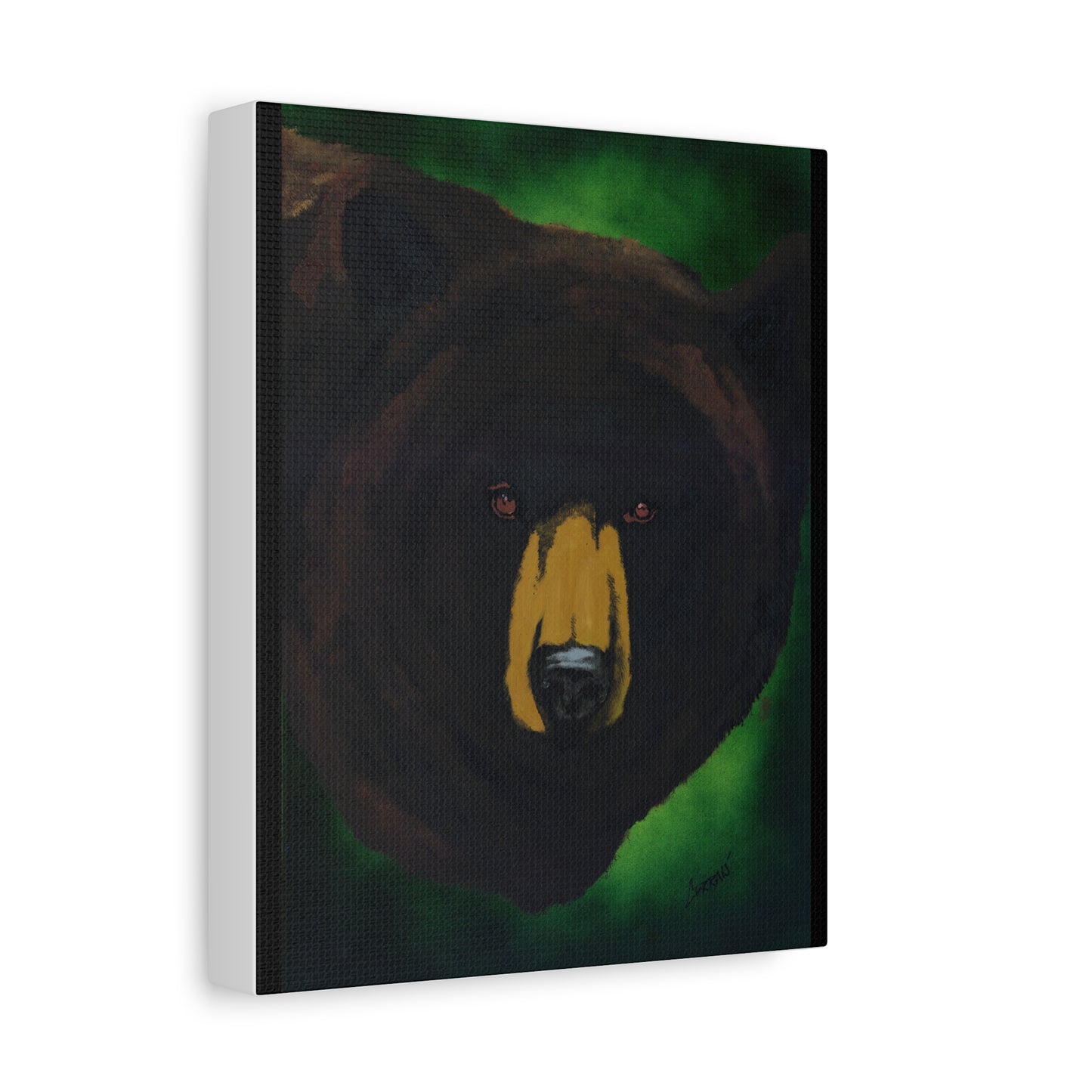 Brown Bear Wall Art, Brown Bear Art Print