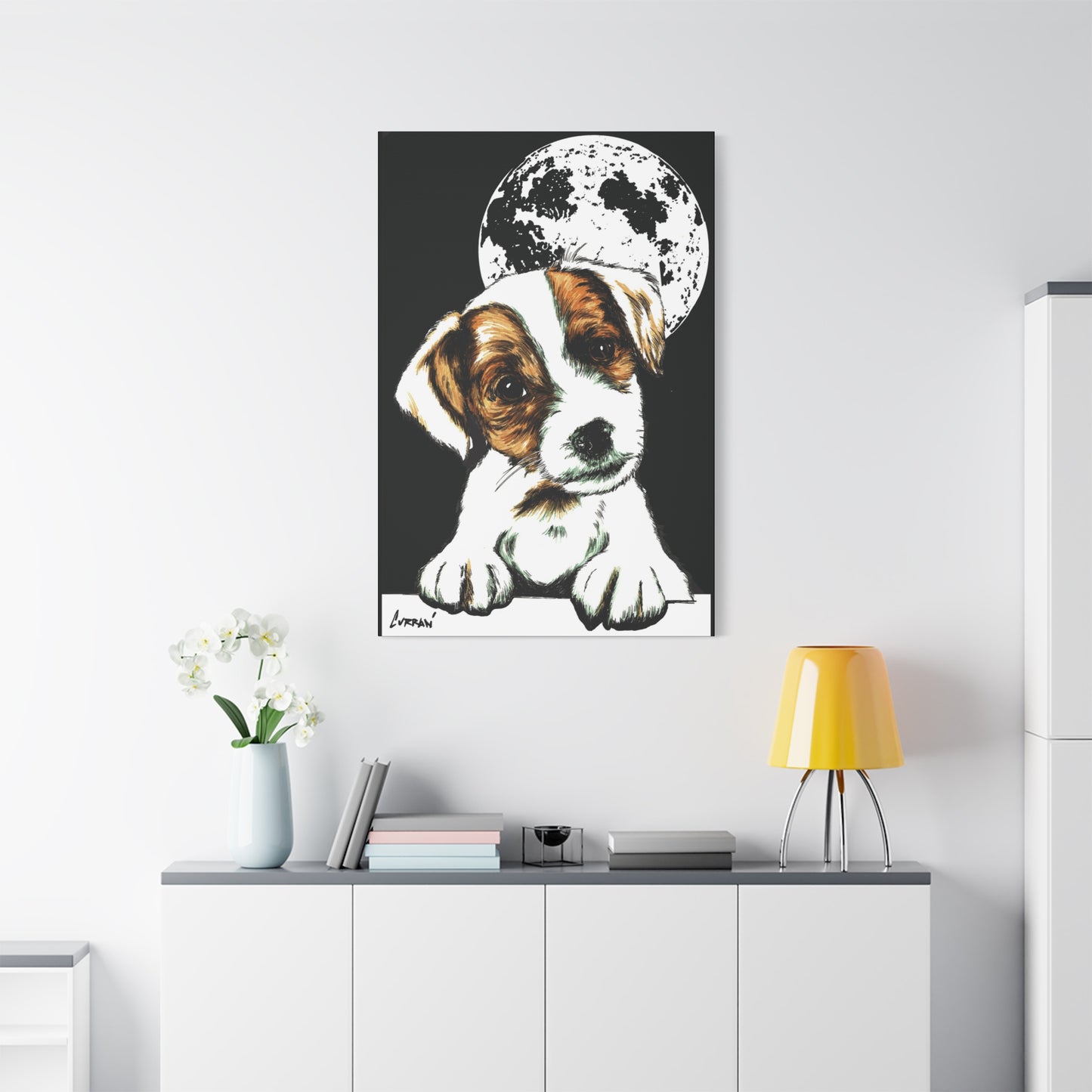 Beagle Wall Art Print of the Original, hand drawn wall art