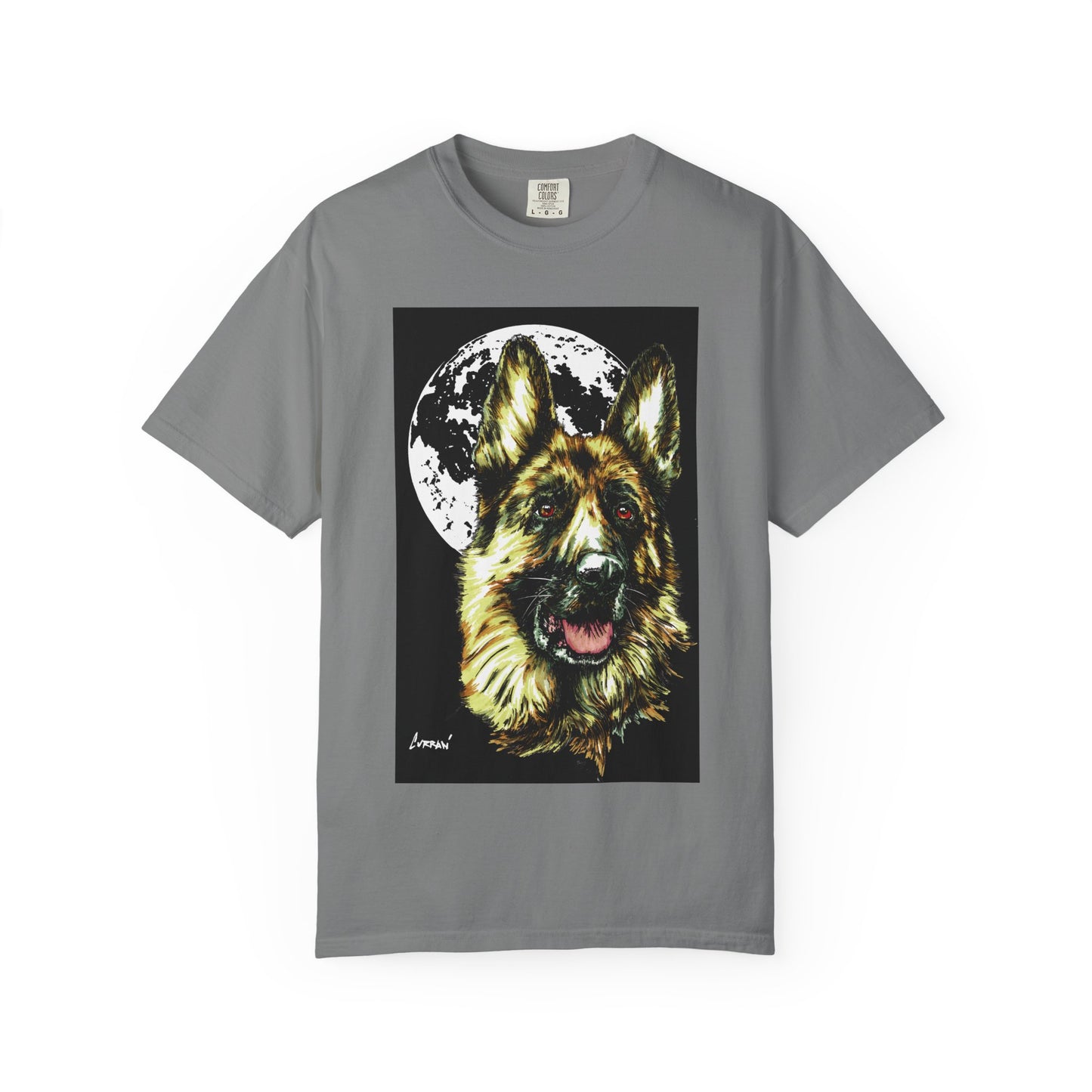 German Shepherd Hand Painted Unisex T-shirt
