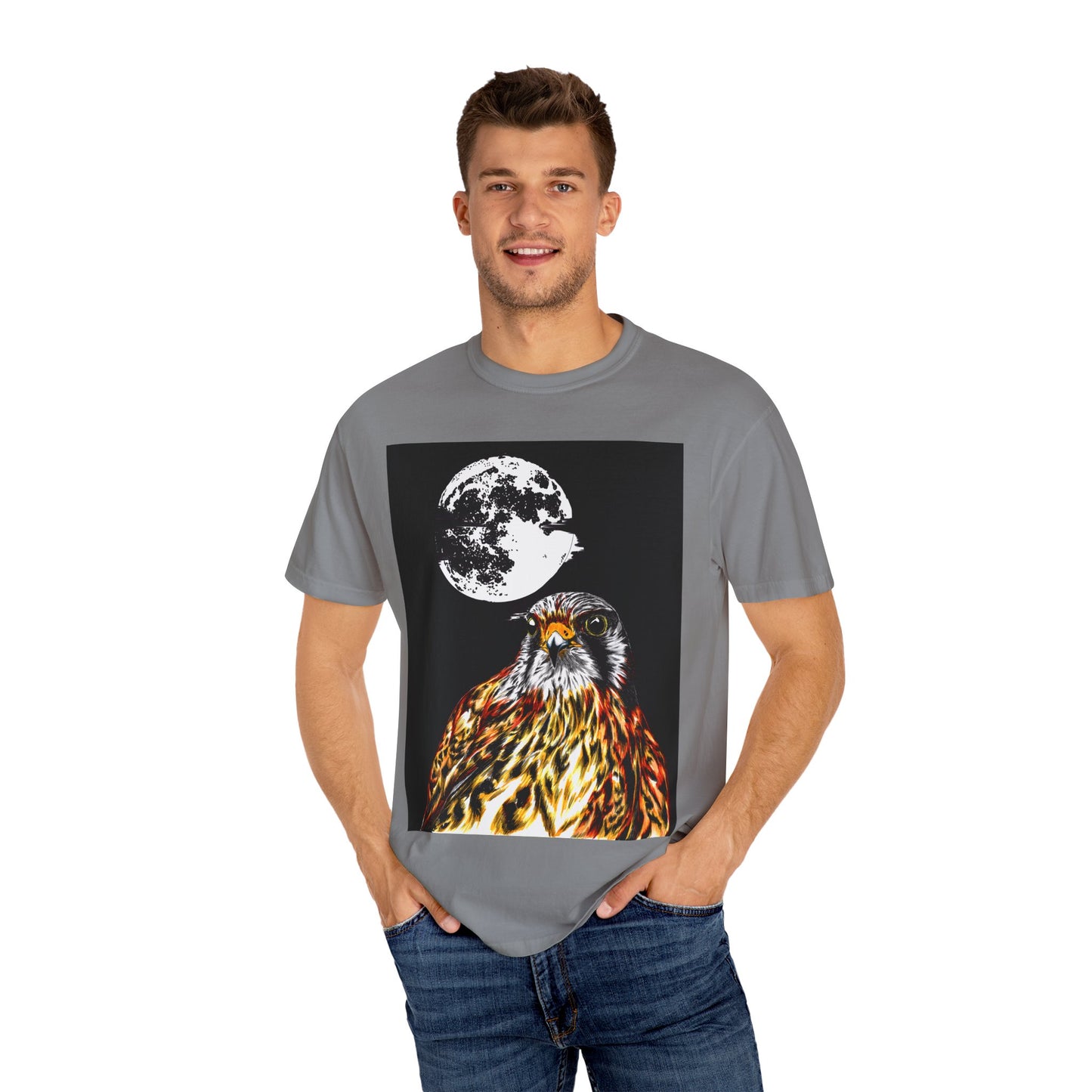 Moonlit Falcon T-Shirt