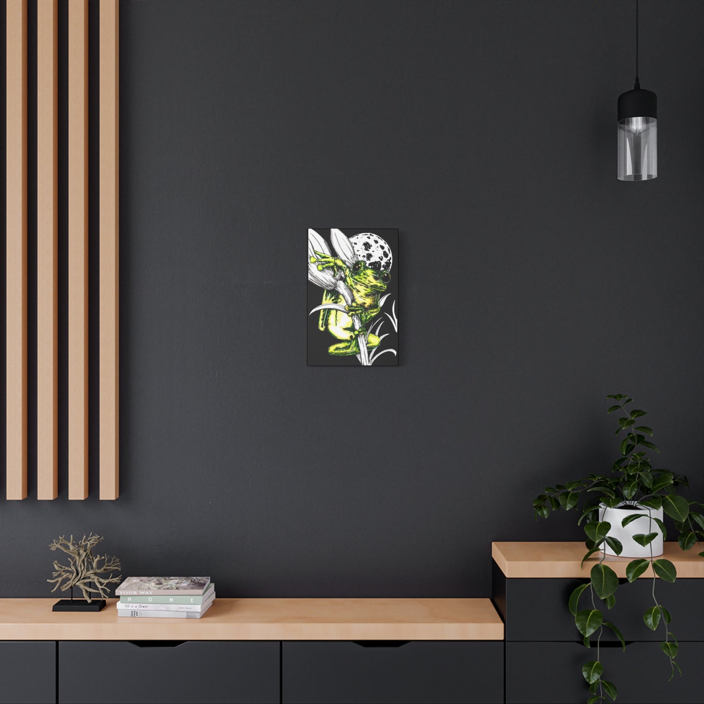 Frog 1 Wall Art Print of the Original, hand drawn wall art