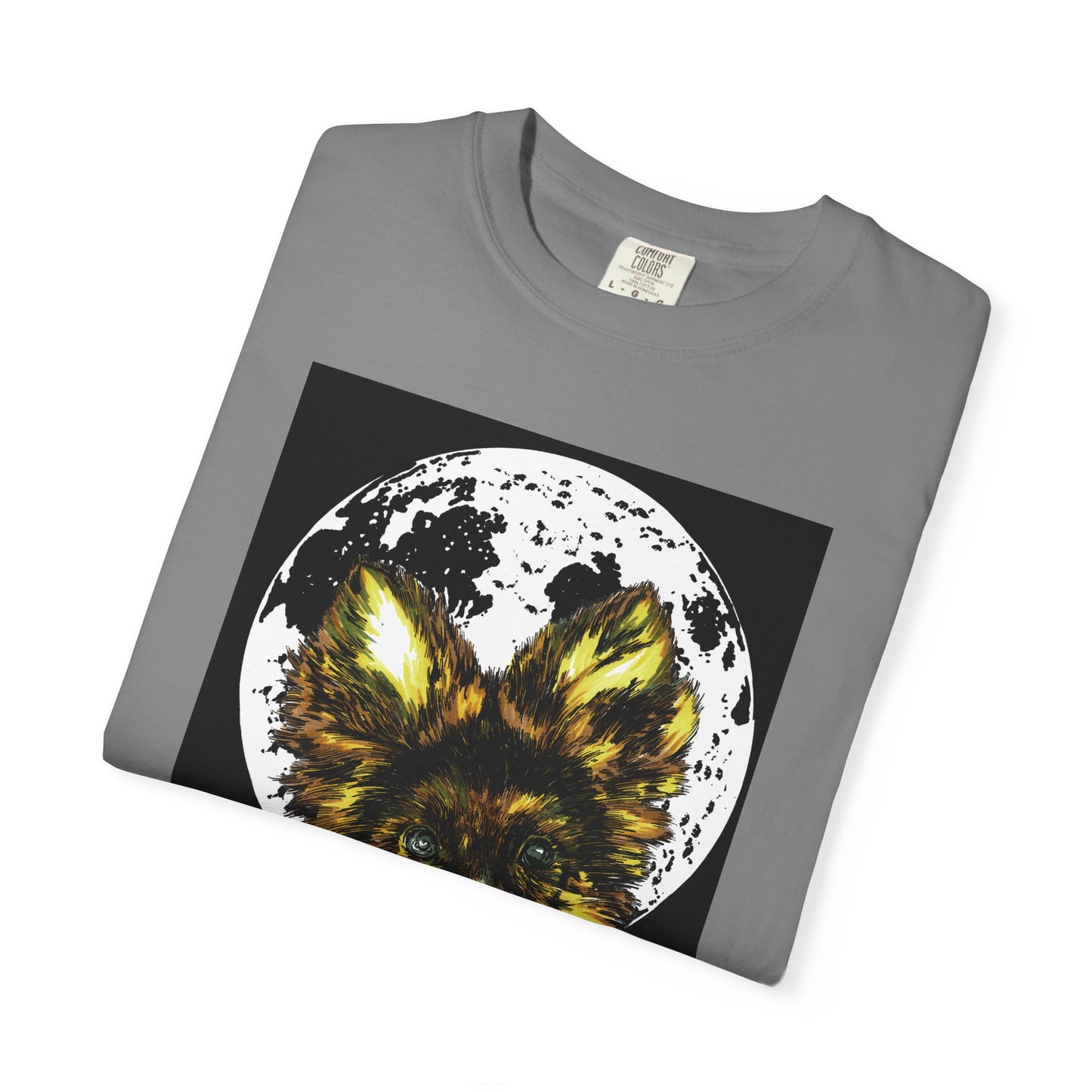German Sheppard Puppy Unisex T-shirt - Hand Drawn Art