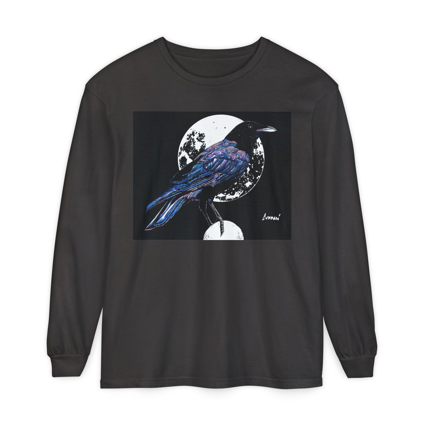 Mystical Crow Long Sleeve T Shirt Unisex