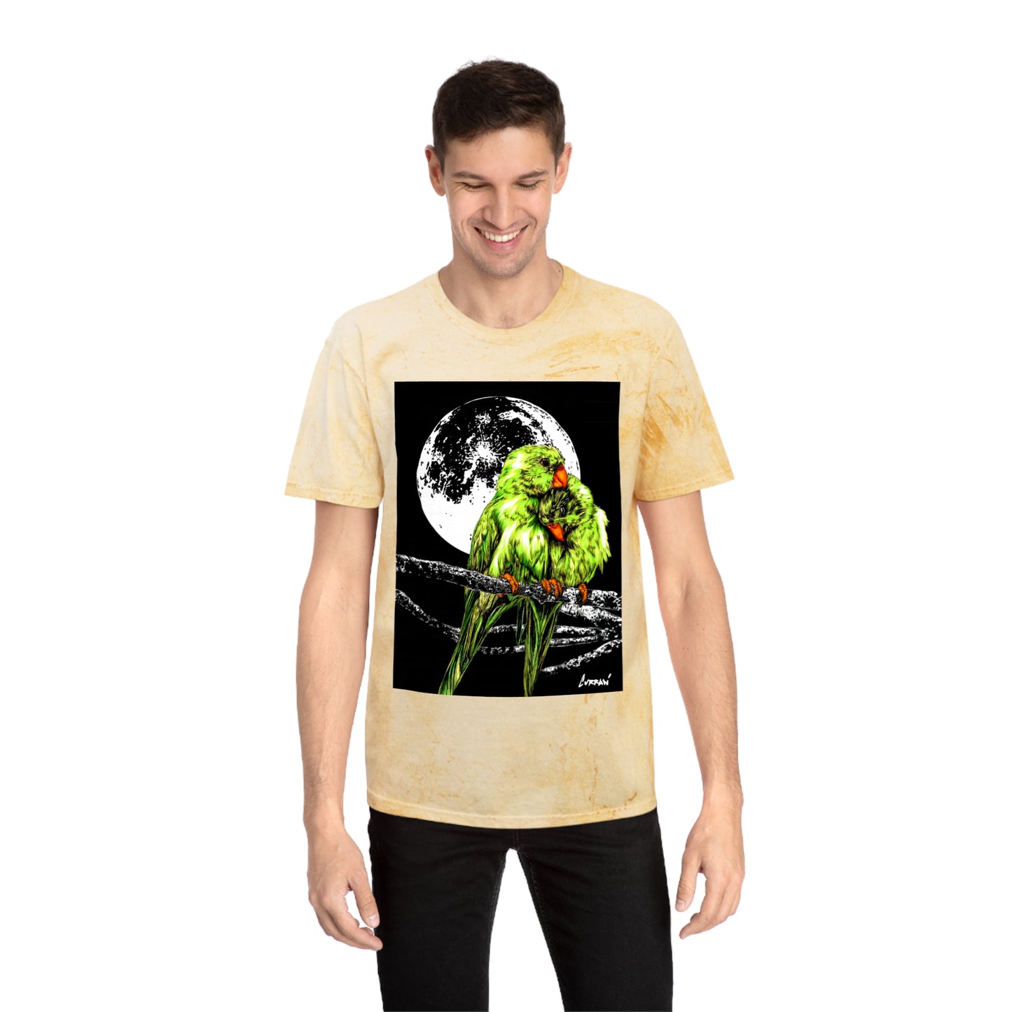 Beautiful Parrot Art Unisex Tee - Nature Lovers Gift