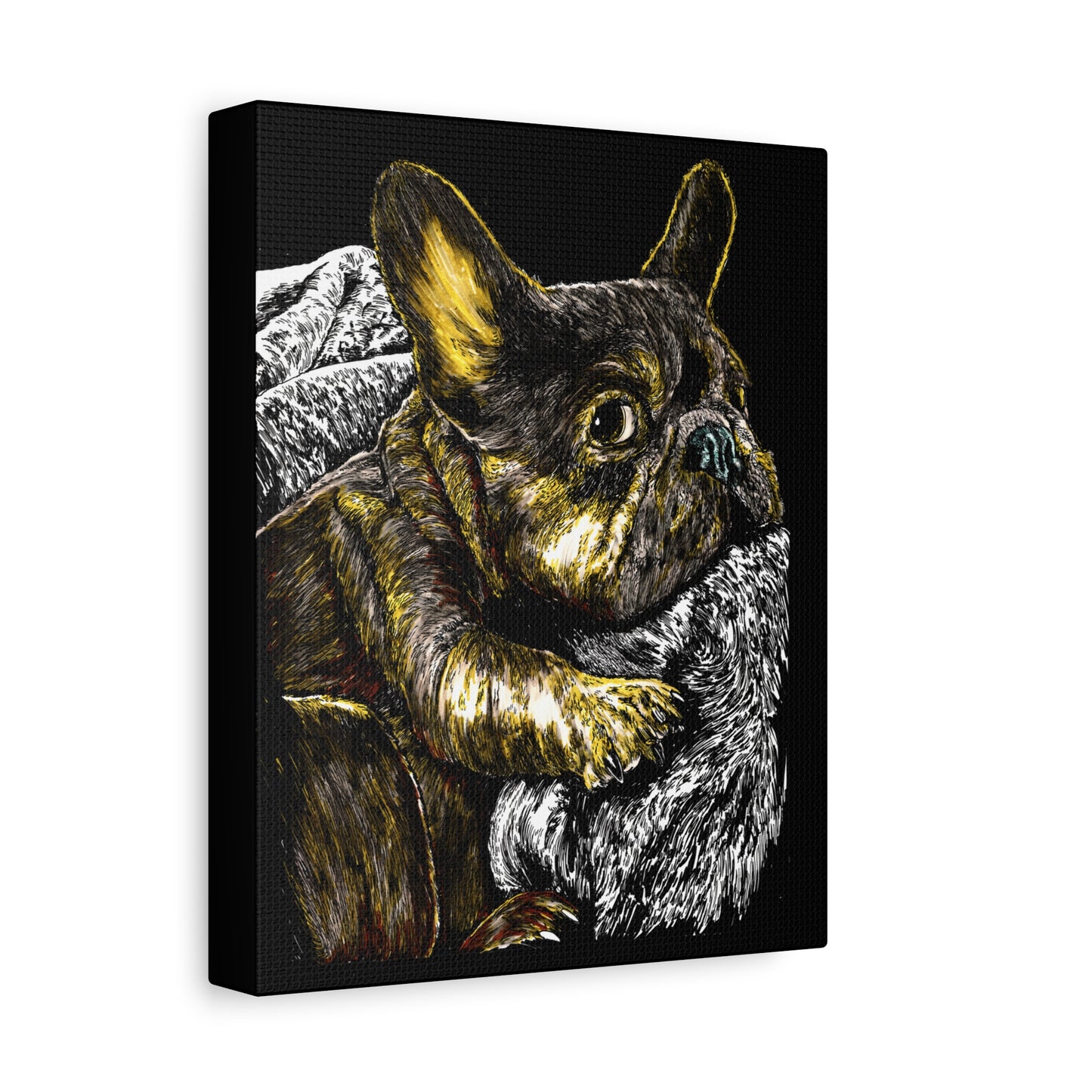 French Bulldog Canvas Wall Art Print of the Original,