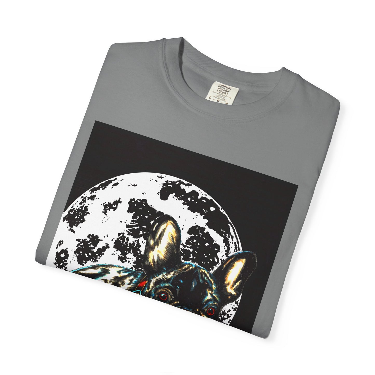 Moonlit French Bulldog Unisex T-Shirt - Pet Lovers Gift