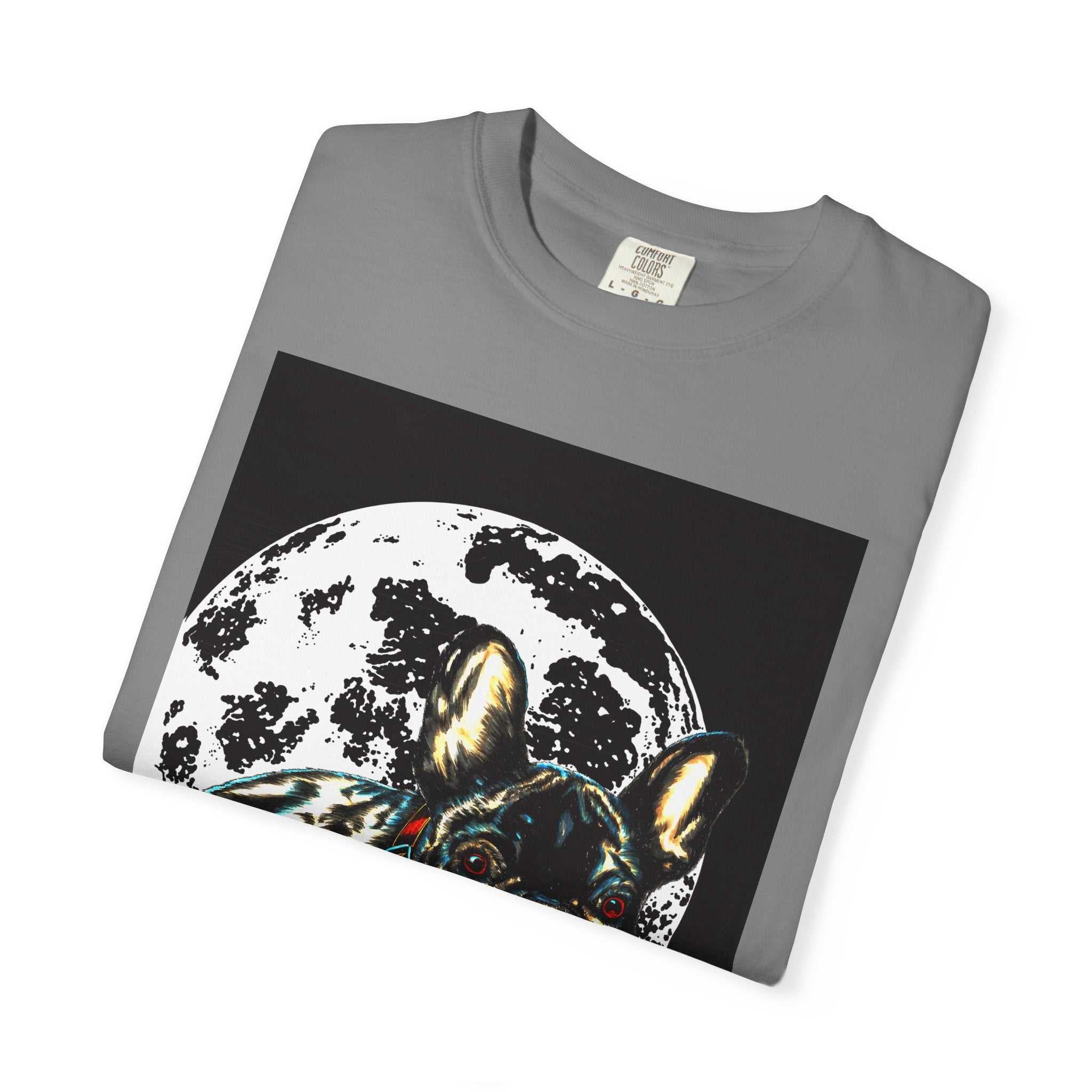 Moonlit French Bulldog Unisex T-Shirt - Pet Lovers Gift