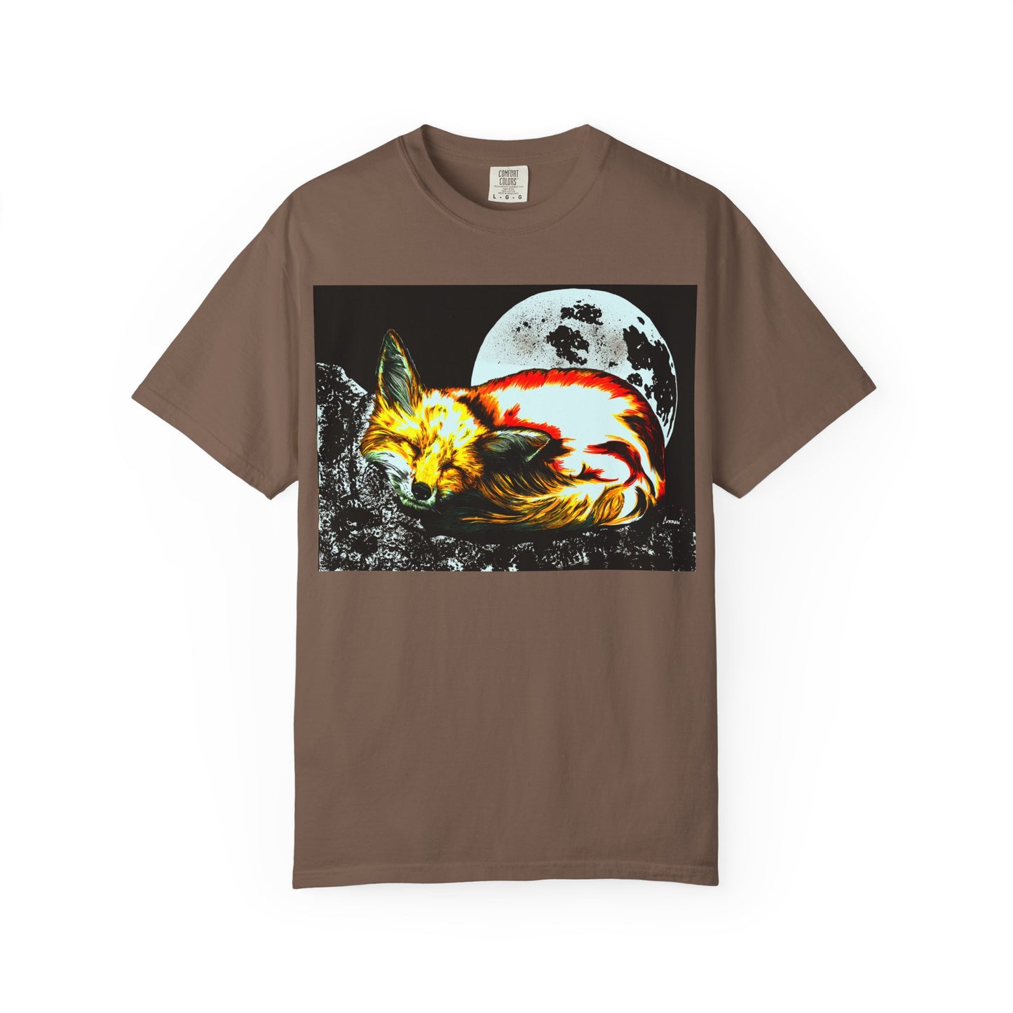 Dreamy Red Fox Graphic Unisex T-Shirt - Night Vibes