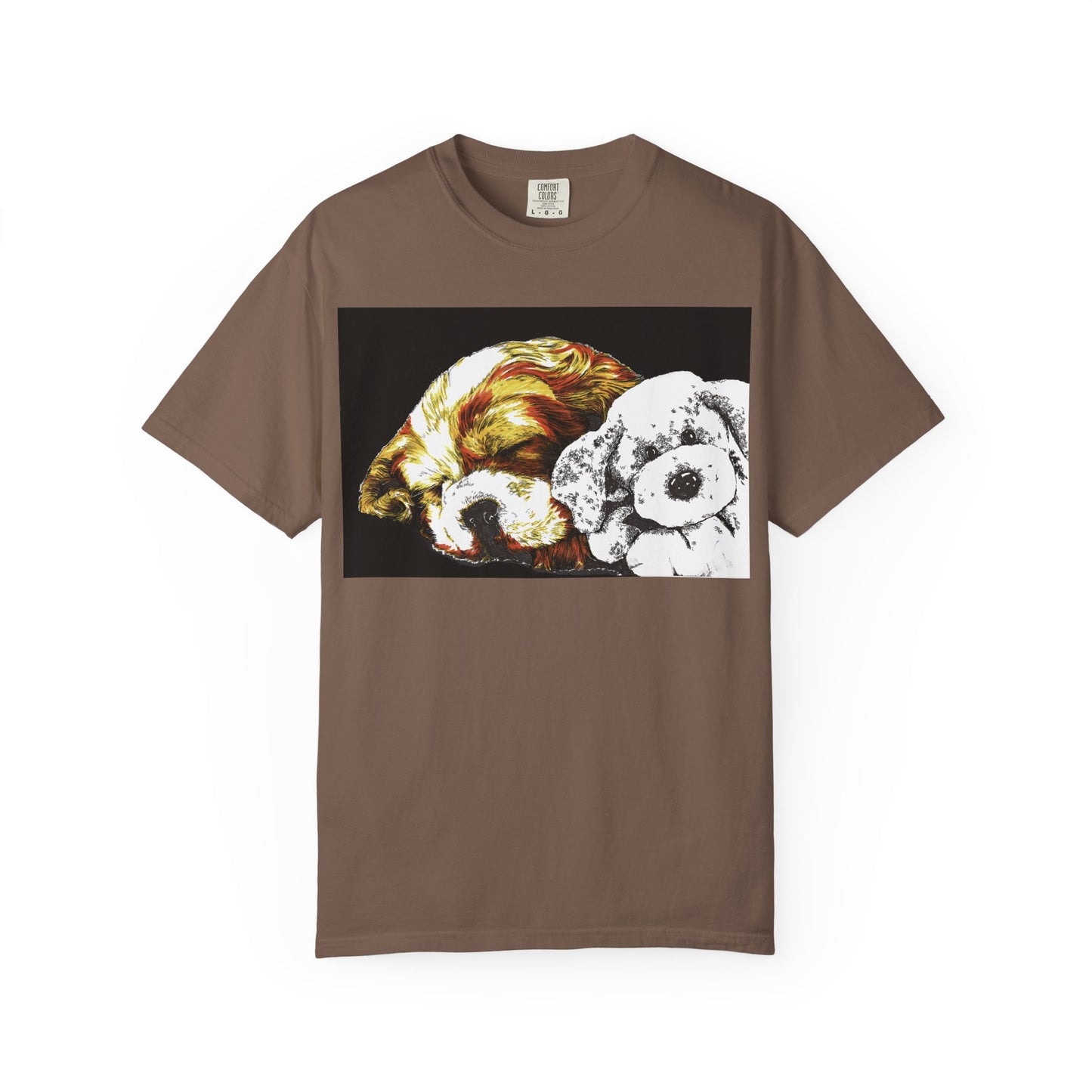 Cocker Spaniel T-shirt - Hand Drawn Art Design