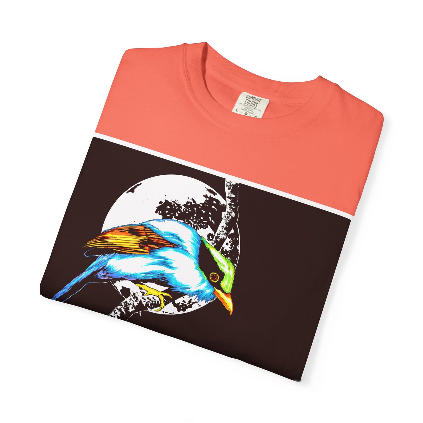 Colorful Bird Graphic Unisex T-Shirt - Nature Lover Apparel