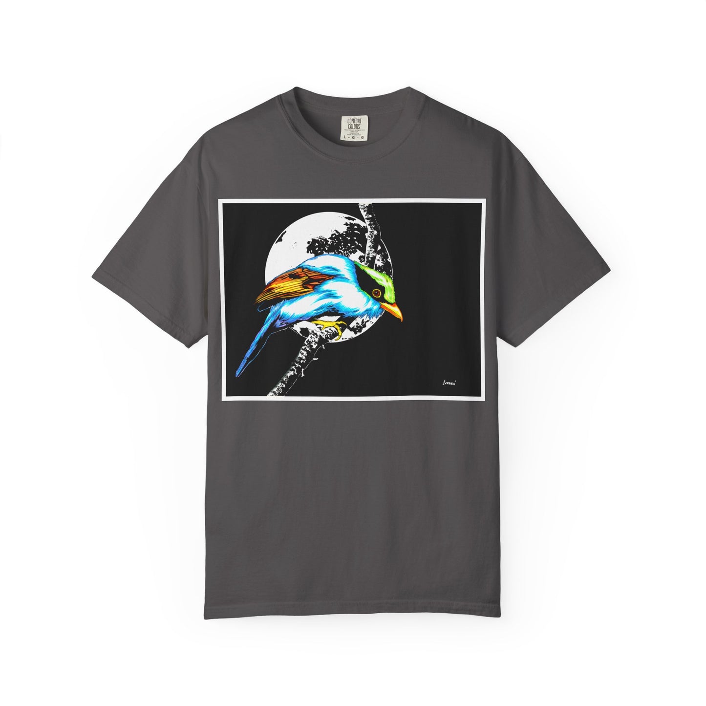 Colorful Bird Graphic Unisex T-Shirt - Nature Lover Apparel