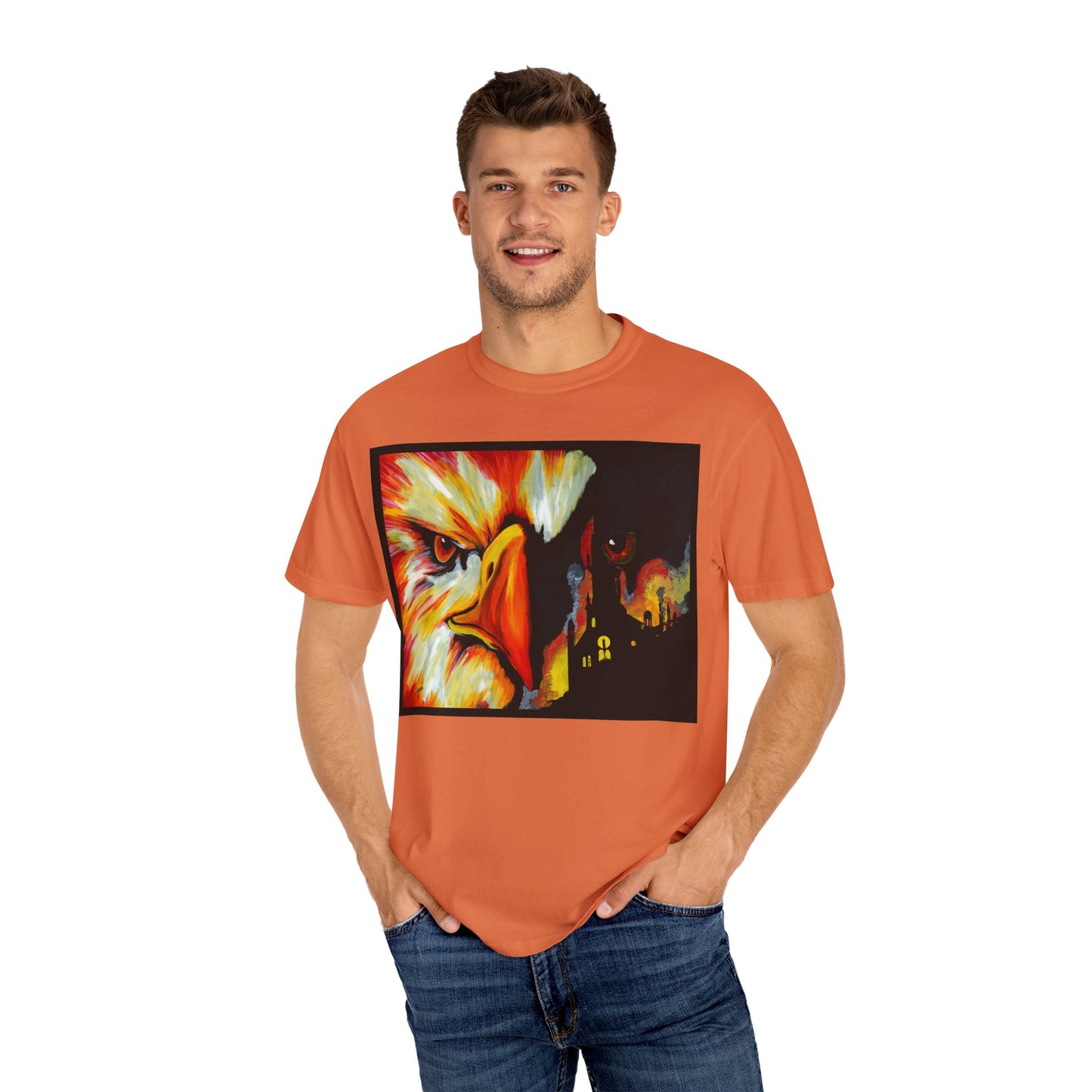 Mythical Phoenix Unisex T-Shirt - Eye-Catching Graphic Tee