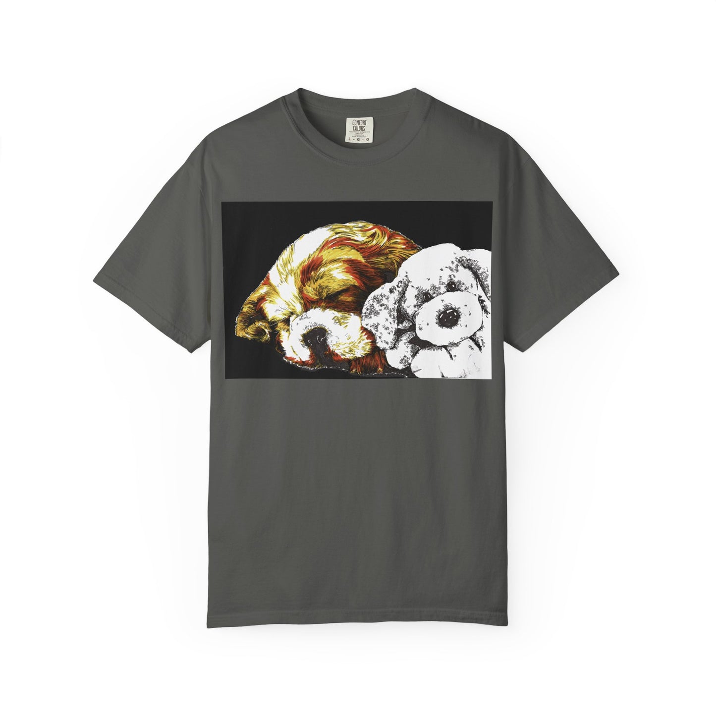 Cocker Spaniel T-shirt - Hand Drawn Art Design