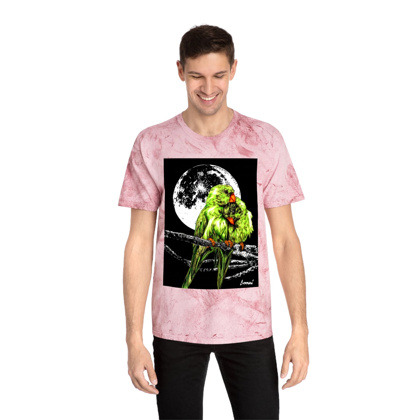 Beautiful Parrot Art Unisex Tee - Nature Lovers Gift