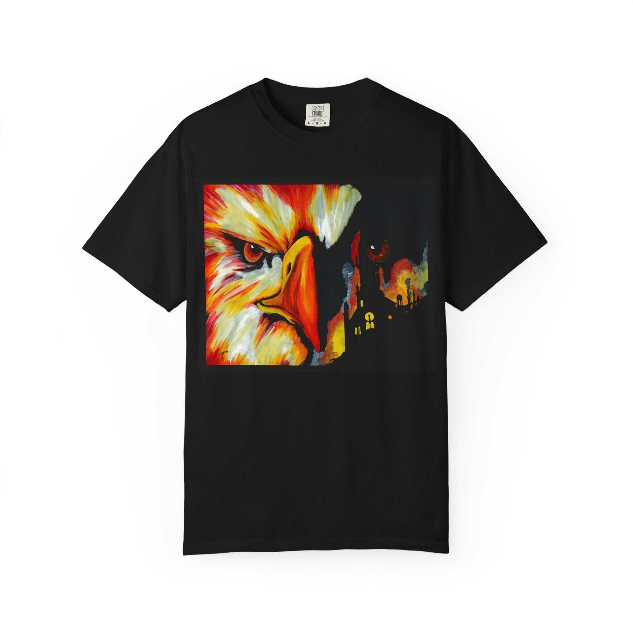 Mythical Phoenix Unisex T-Shirt - Eye-Catching Graphic Tee
